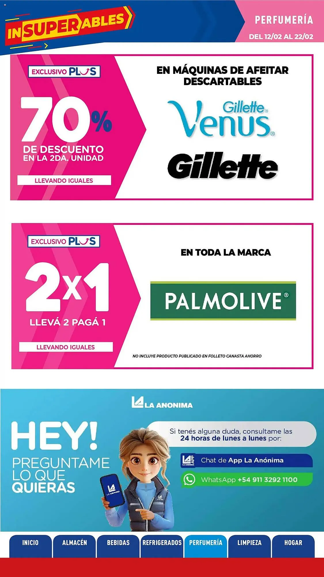 Ofertas de Catálogo La Anonima 12 de febrero al 23 de febrero 2026 - Página 33 del catálogo