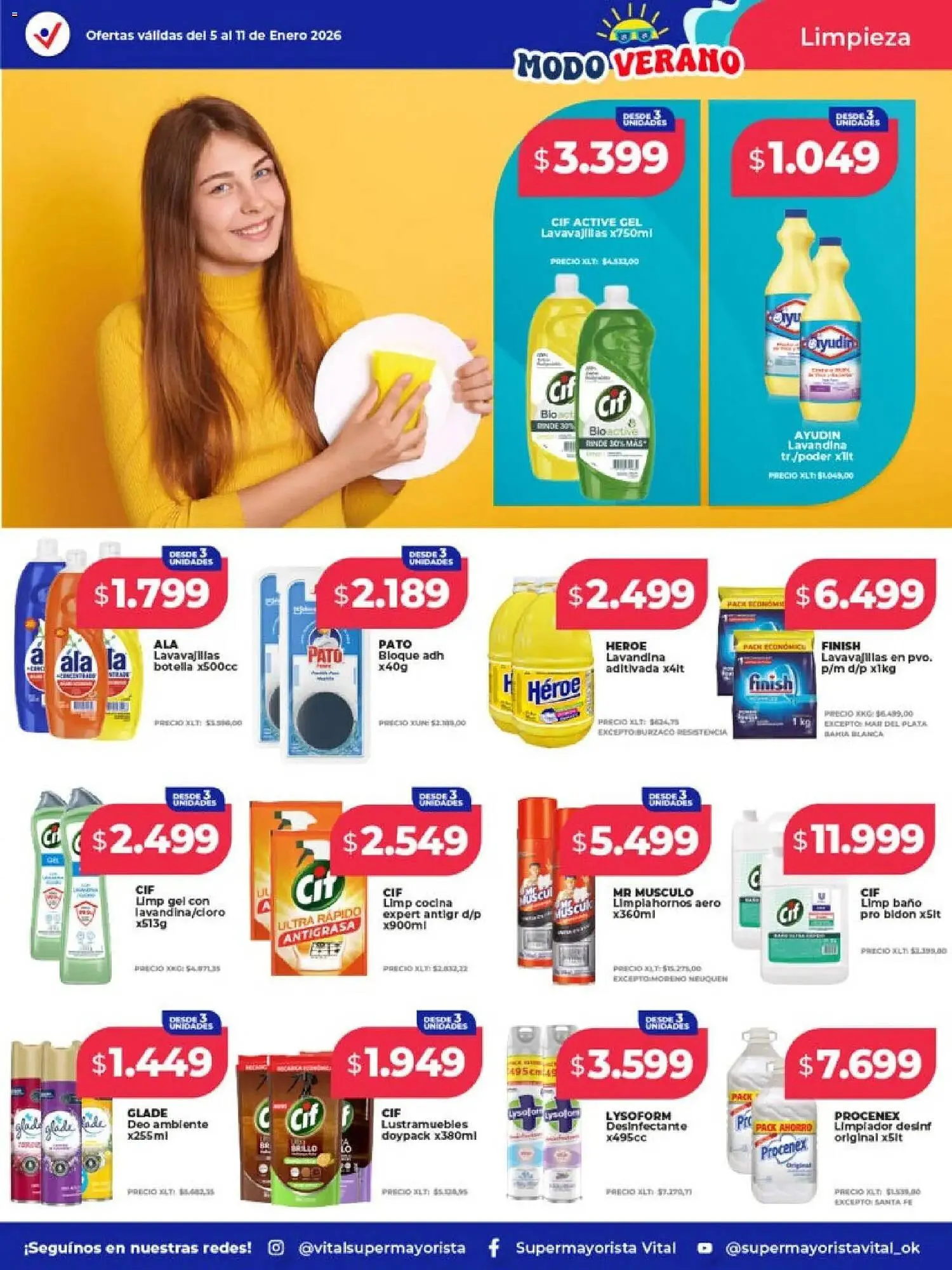 Ofertas de Catálogo Supermayorista Vital 5 de enero al 11 de enero 2026 - Página 6 del catálogo