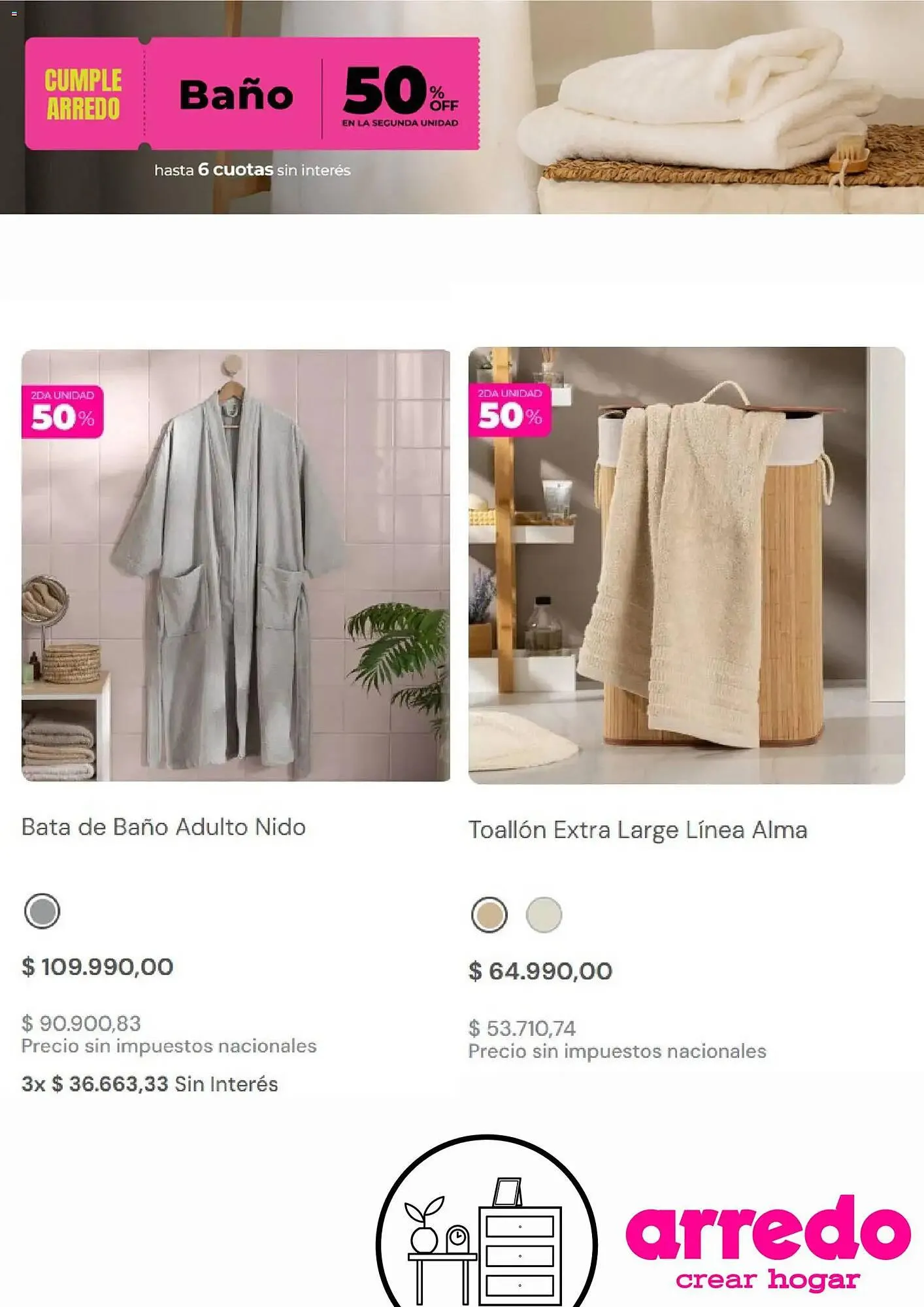 Ofertas de Catálogo Arredo 20 de octubre al 21 de noviembre 2025 - Página 4 del catálogo