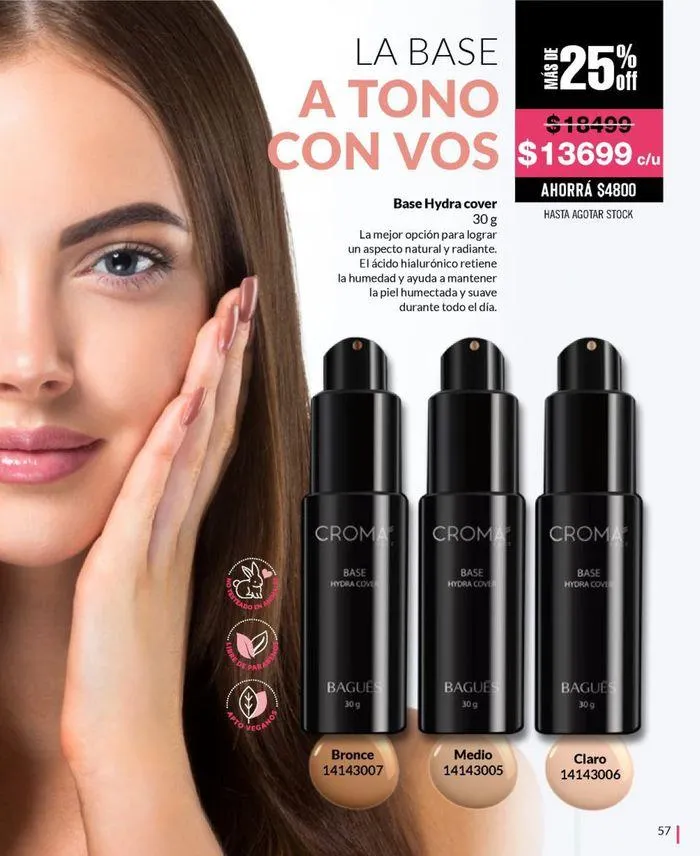 Ofertas de Ofertas Bagués Campaña 10 Argentina 22 de septiembre al 6 de octubre 2024 - Página 68 del catálogo