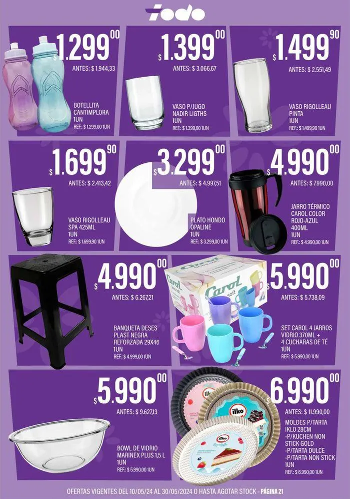 Ofertas de Catálogo Supermercados Todo 10 de mayo al 30 de mayo 2024 - Página 21 del catálogo