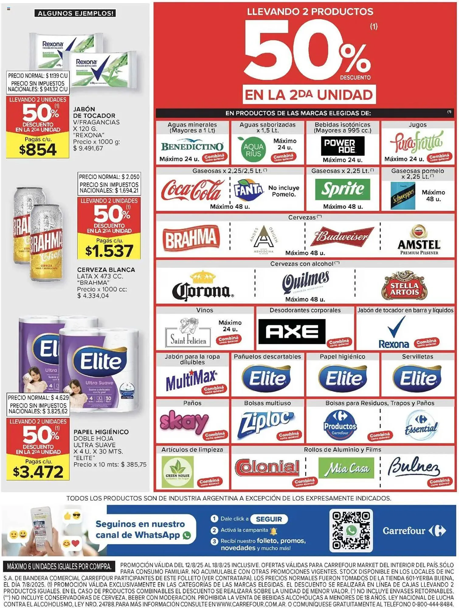 Ofertas de Catálogo Carrefour Market 12 de agosto al 19 de agosto 2025 - Página 5 del catálogo