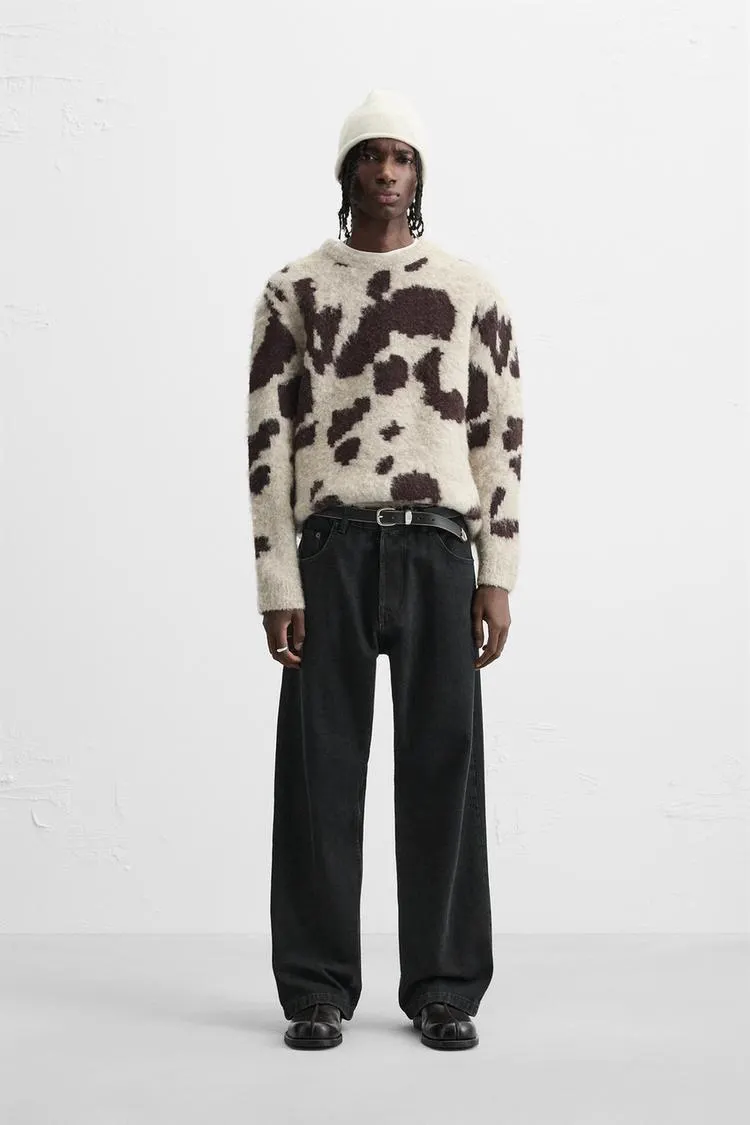 JERSEY JACQUARD ANIMAL