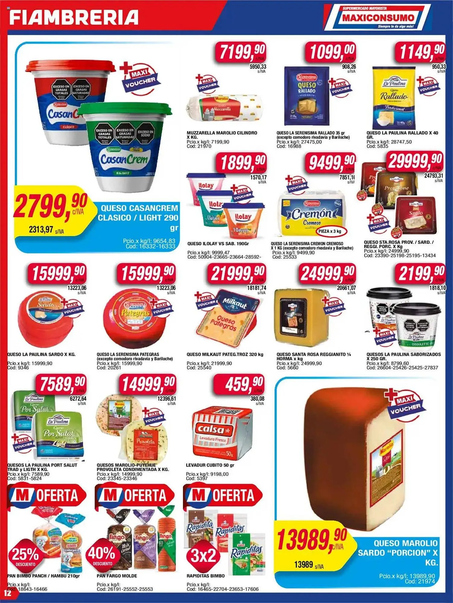 Ofertas de Catálogo Maxiconsumo 18 de agosto al 25 de agosto 2025 - Página 12 del catálogo