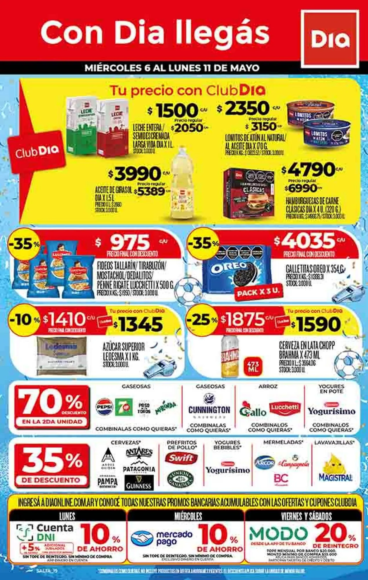 Ofertas de Folleto Supermercados DIA 6 de mayo al 12 de mayo 2026 - Página 1 del catálogo