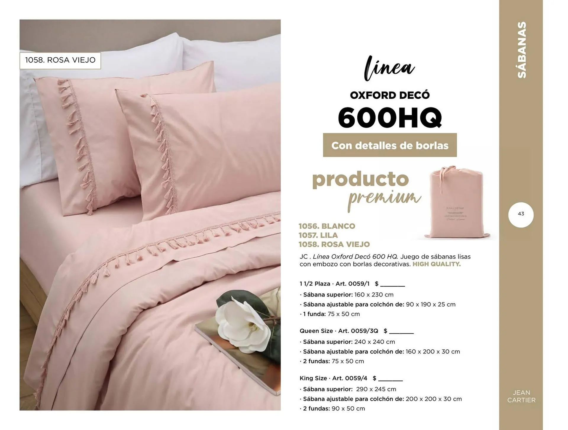 Ofertas de Catálogo Jean Cartier 29 de septiembre al 31 de marzo 2024 - Página 45 del catálogo