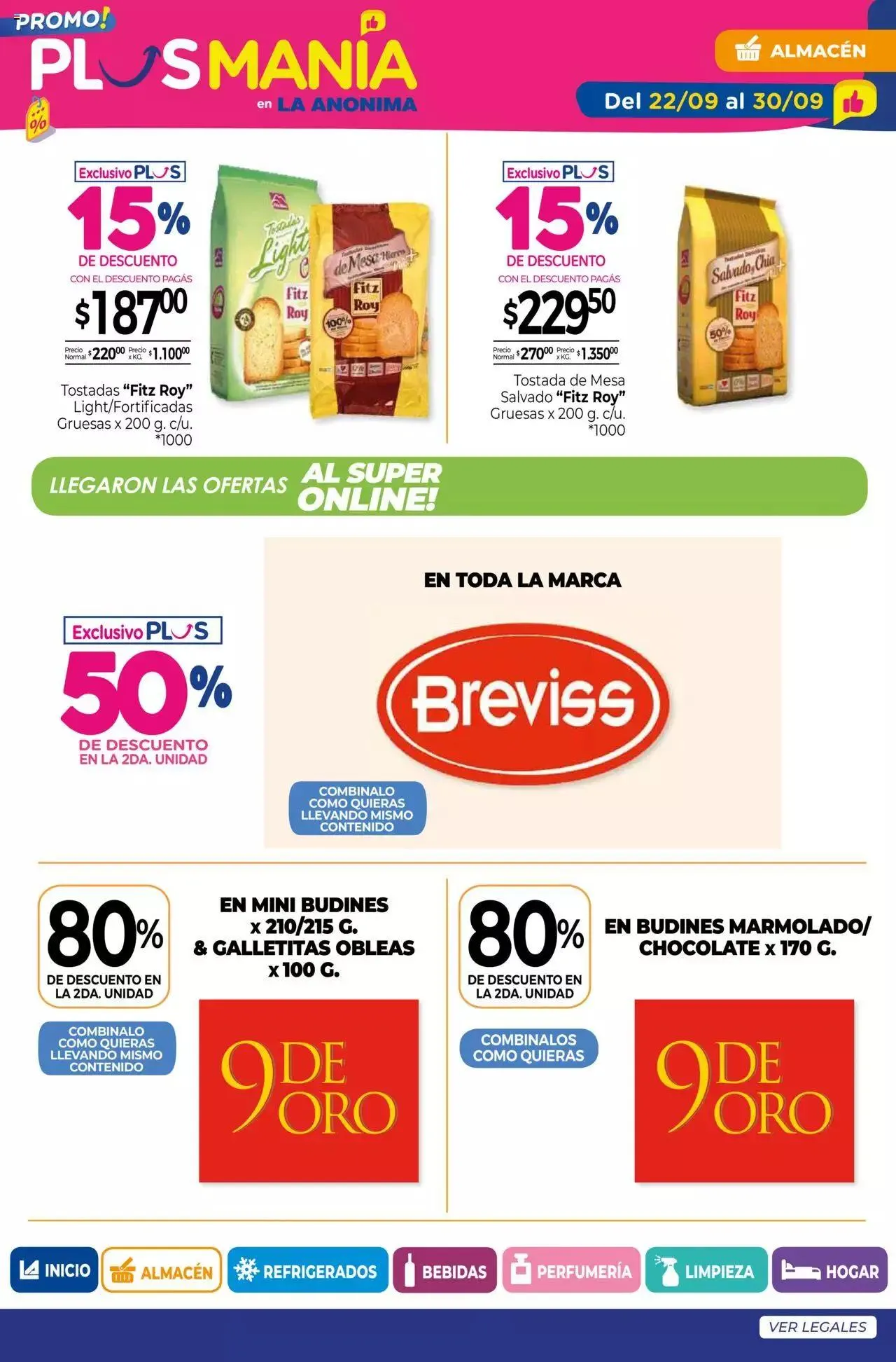 Ofertas de La Anonima - Super Ventajas - Septiembre 2022 22 de septiembre al 30 de septiembre 2023 - Página 16 del catálogo