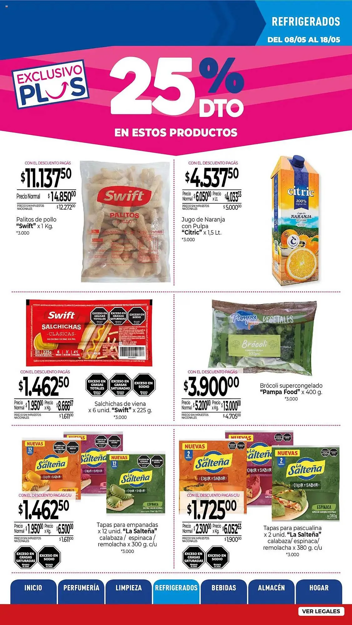 Ofertas de Catálogo La Anonima 8 de mayo al 18 de mayo 2025 - Página 13 del catálogo