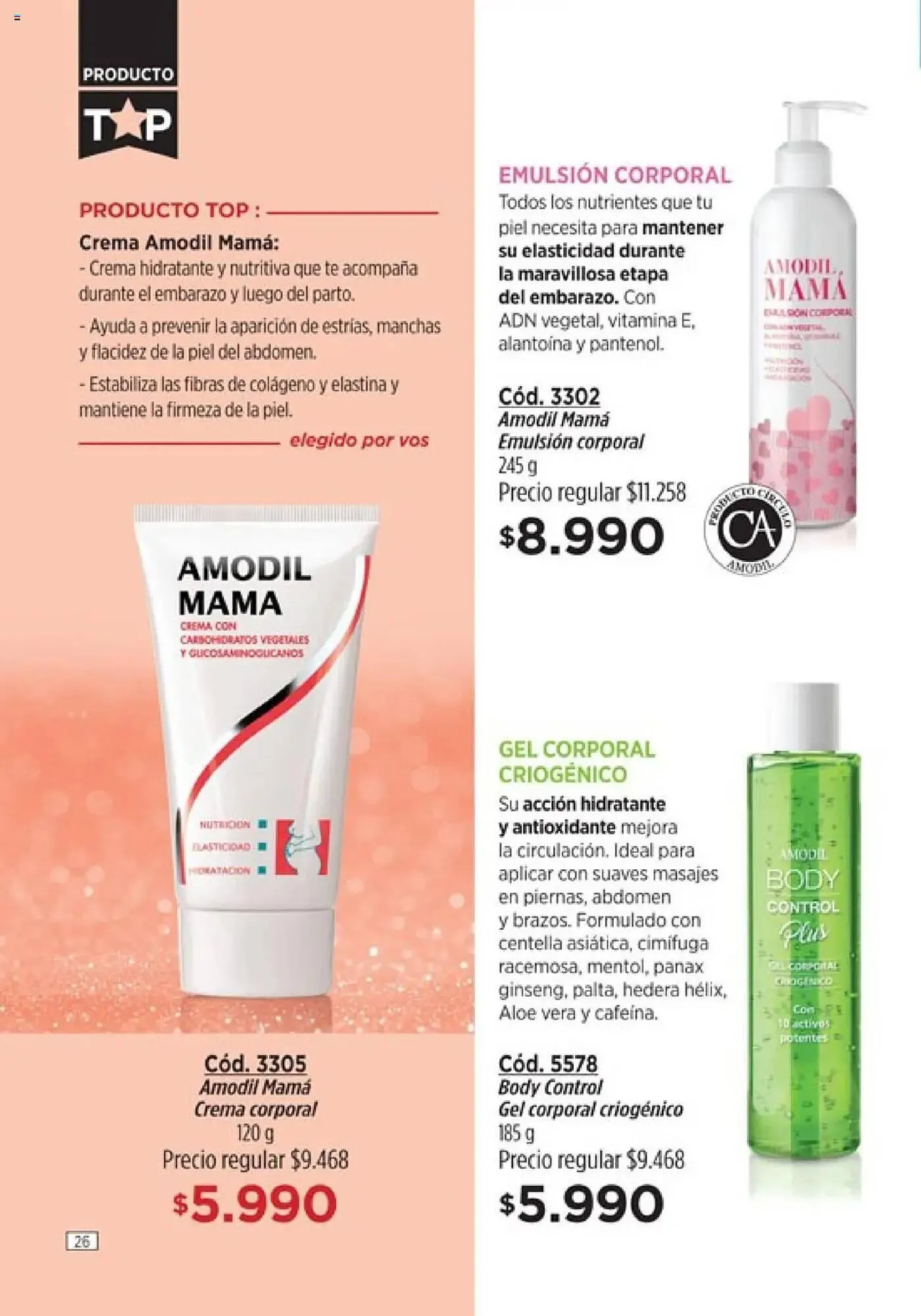 Ofertas de Catálogo Amodil 27 de mayo al 18 de junio 2025 - Página 26 del catálogo