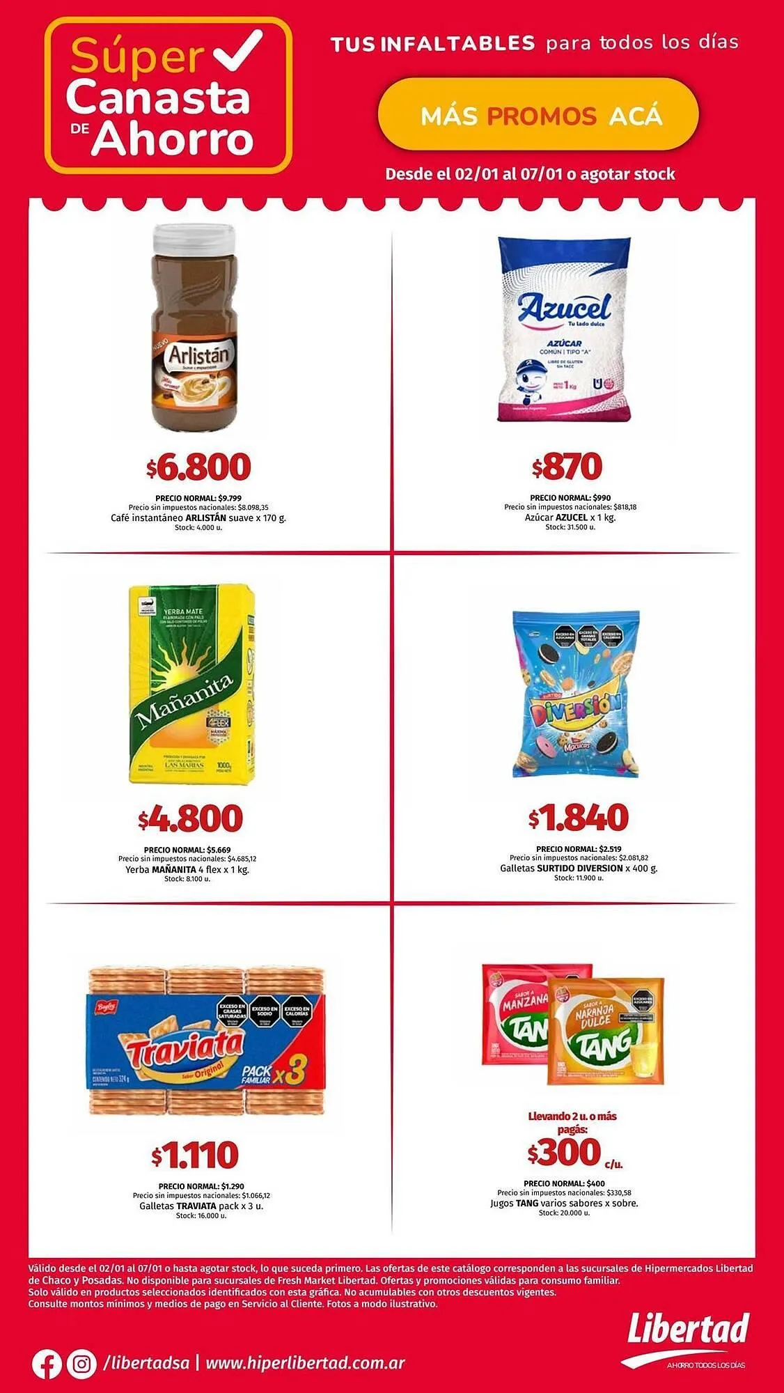 Ofertas de Catálogo Hipermercado Libertad 1 de febrero al 1 de julio 2026 - Página 3 del catálogo