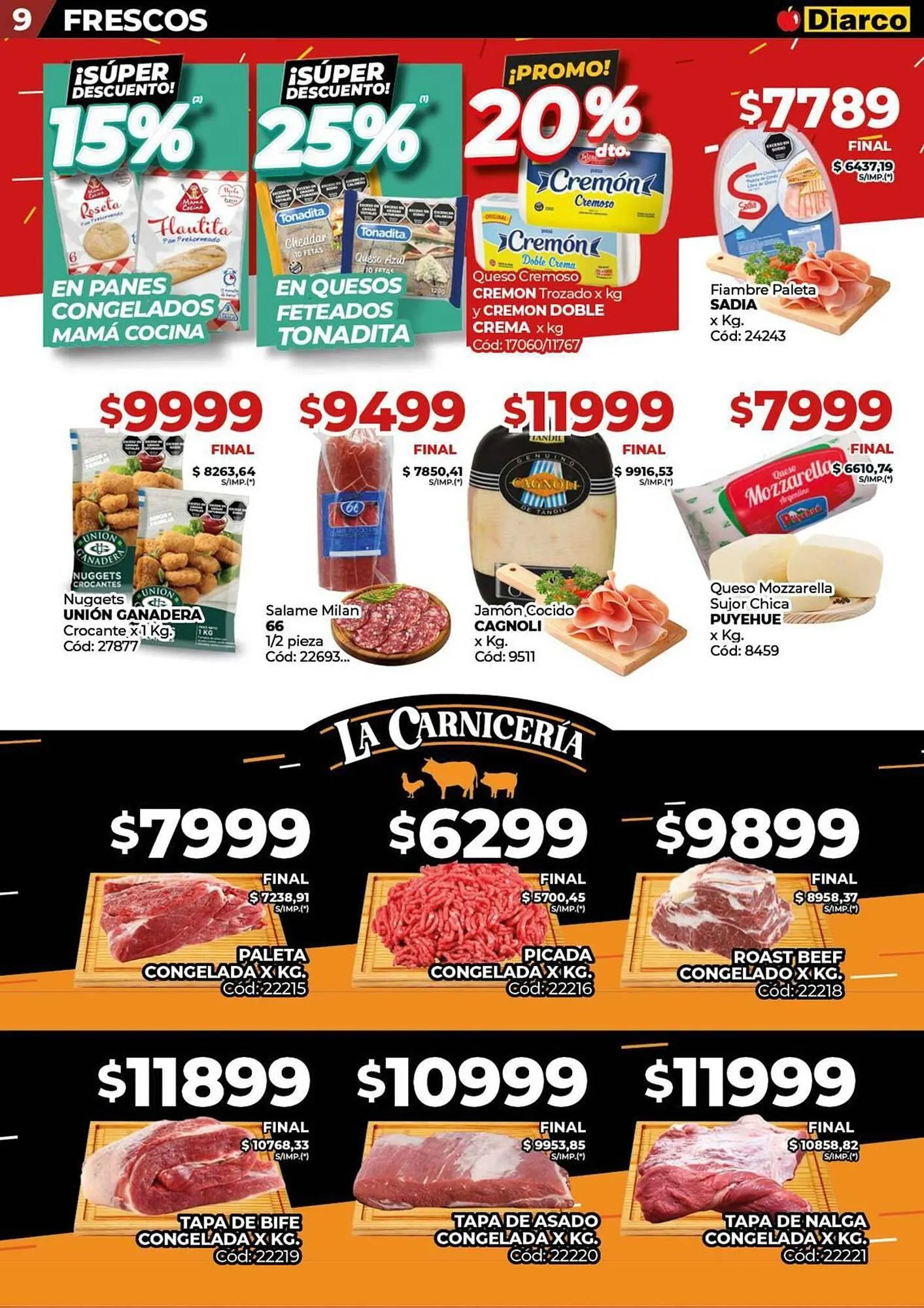 Ofertas de Catálogo Diarco 26 de mayo al 1 de junio 2025 - Página 9 del catálogo