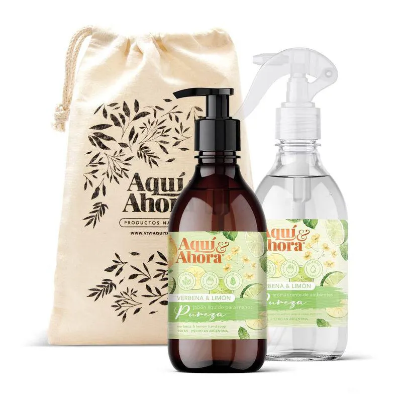 Set Pureza Hogar Verbena & Limón