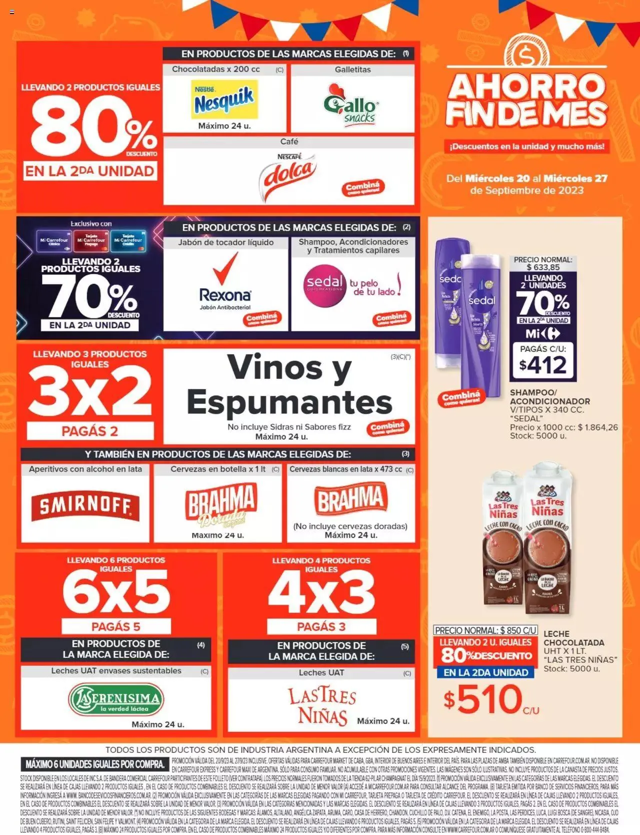 Ofertas de Carrefour Market catálogo 20 de septiembre al 27 de septiembre 2023 - Página 11 del catálogo