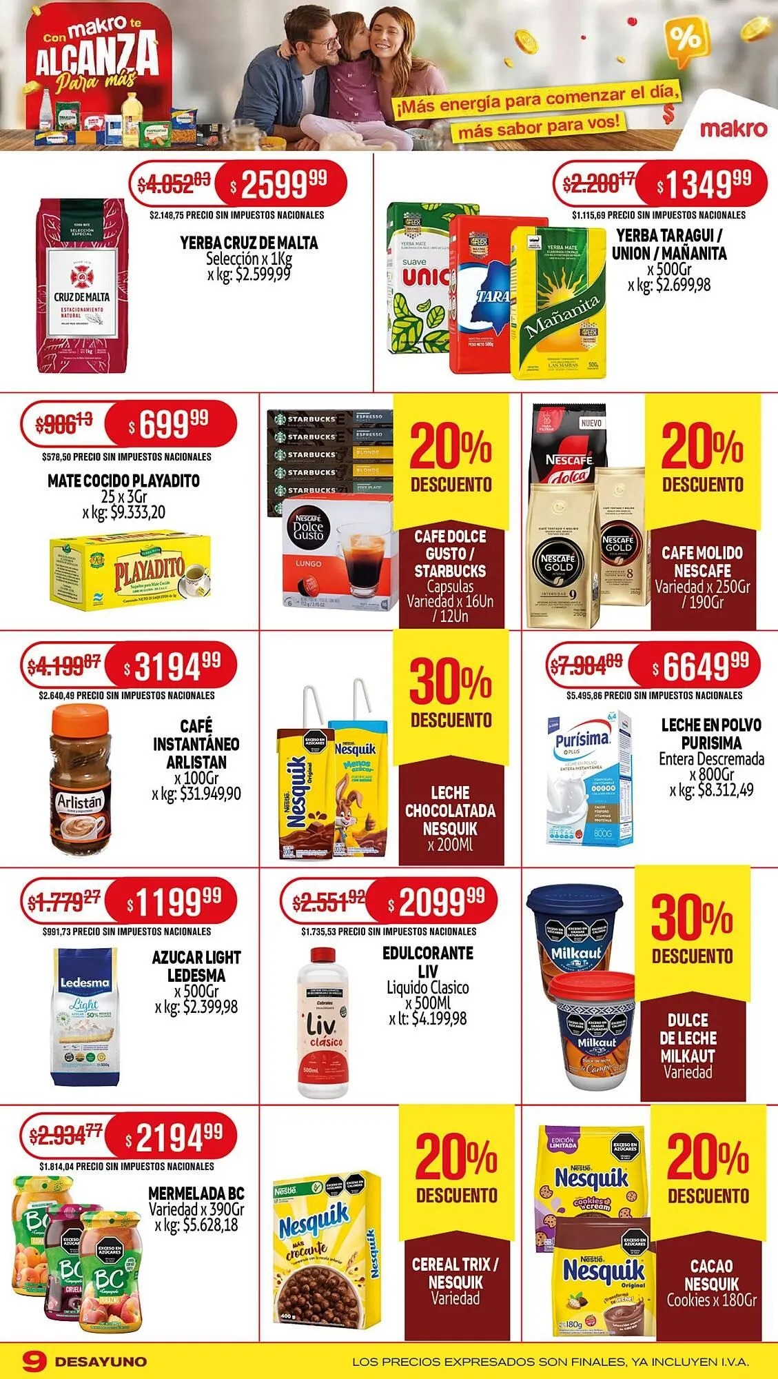 Ofertas de Catálogo Makro 3 de abril al 9 de abril 2025 - Página 9 del catálogo