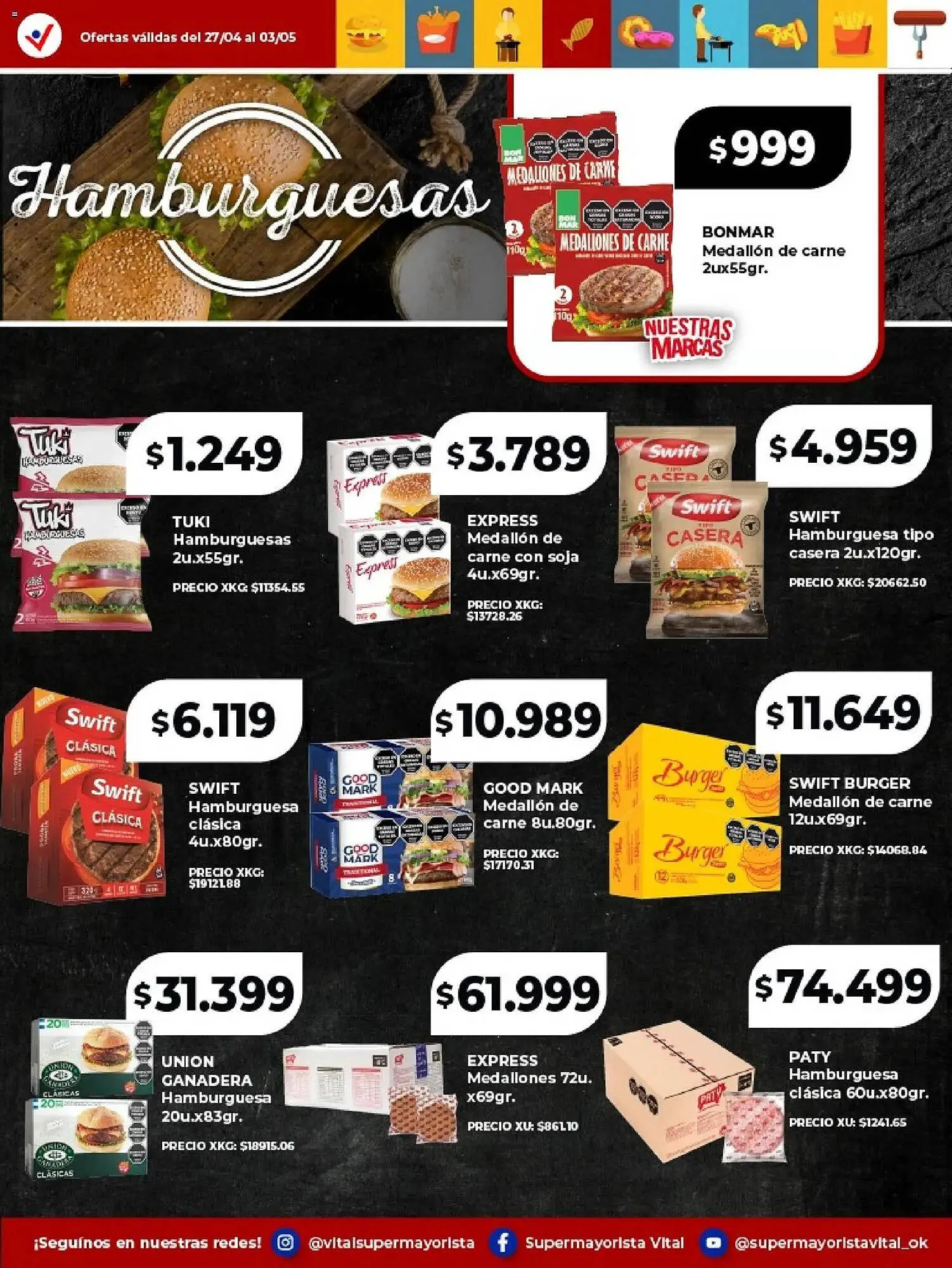 Ofertas de Catálogo Supermayorista Vital 27 de abril al 3 de mayo 2026 - Página 7 del catálogo