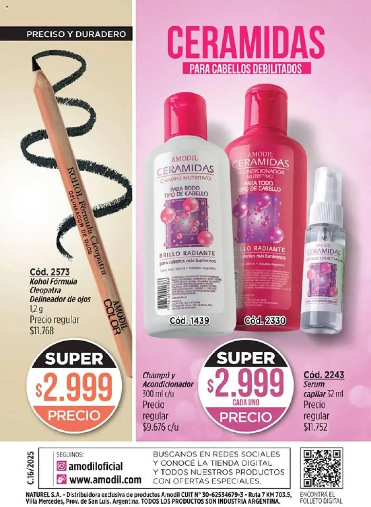 Ofertas de Catálogo Amodil 1 de octubre al 1 de noviembre 2025 - Página 164 del catálogo