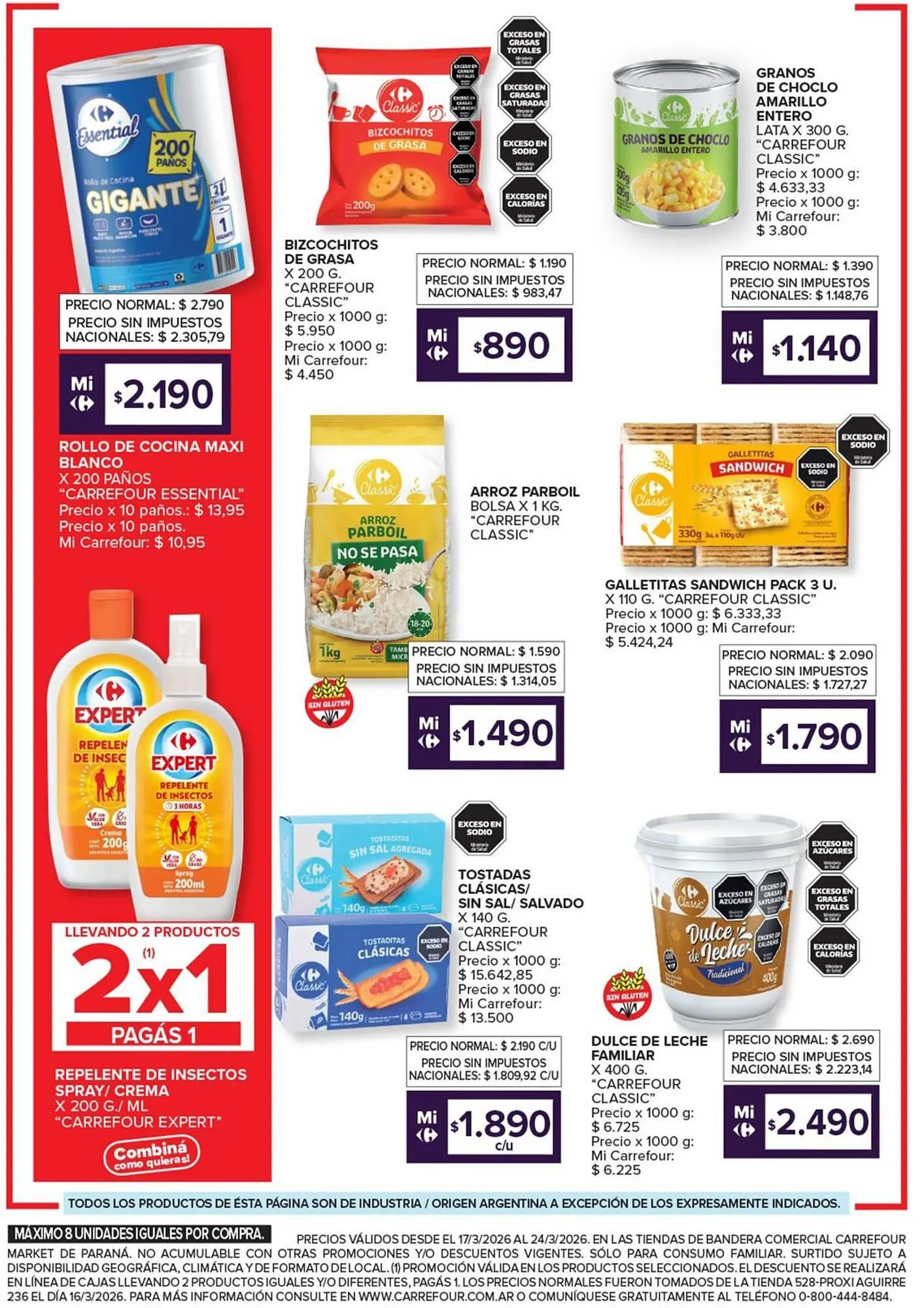 Ofertas de Folleto Carrefour Market 17 de marzo al 25 de marzo 2026 - Página 3 del catálogo