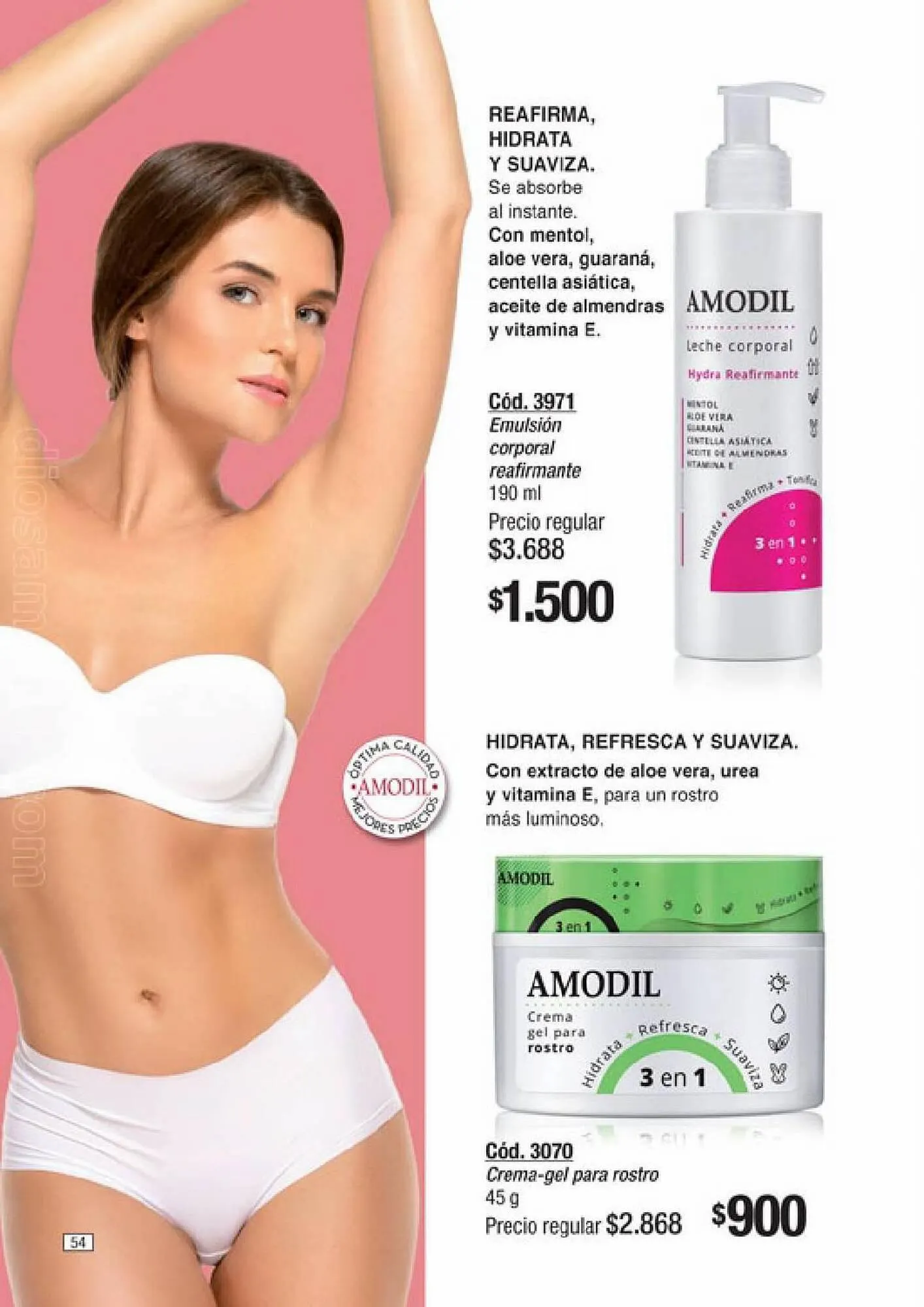 Ofertas de Catálogo Amodil 10 de agosto al 4 de septiembre 2023 - Página 54 del catálogo