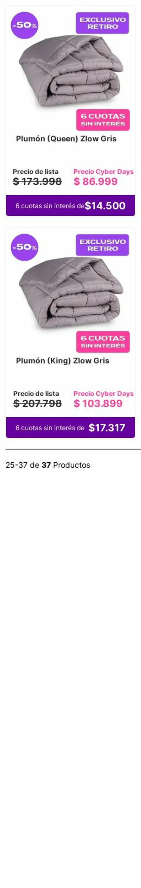 Ofertas de Sommier Center 20 de noviembre al 29 de noviembre 2023 - Página 10 del catálogo