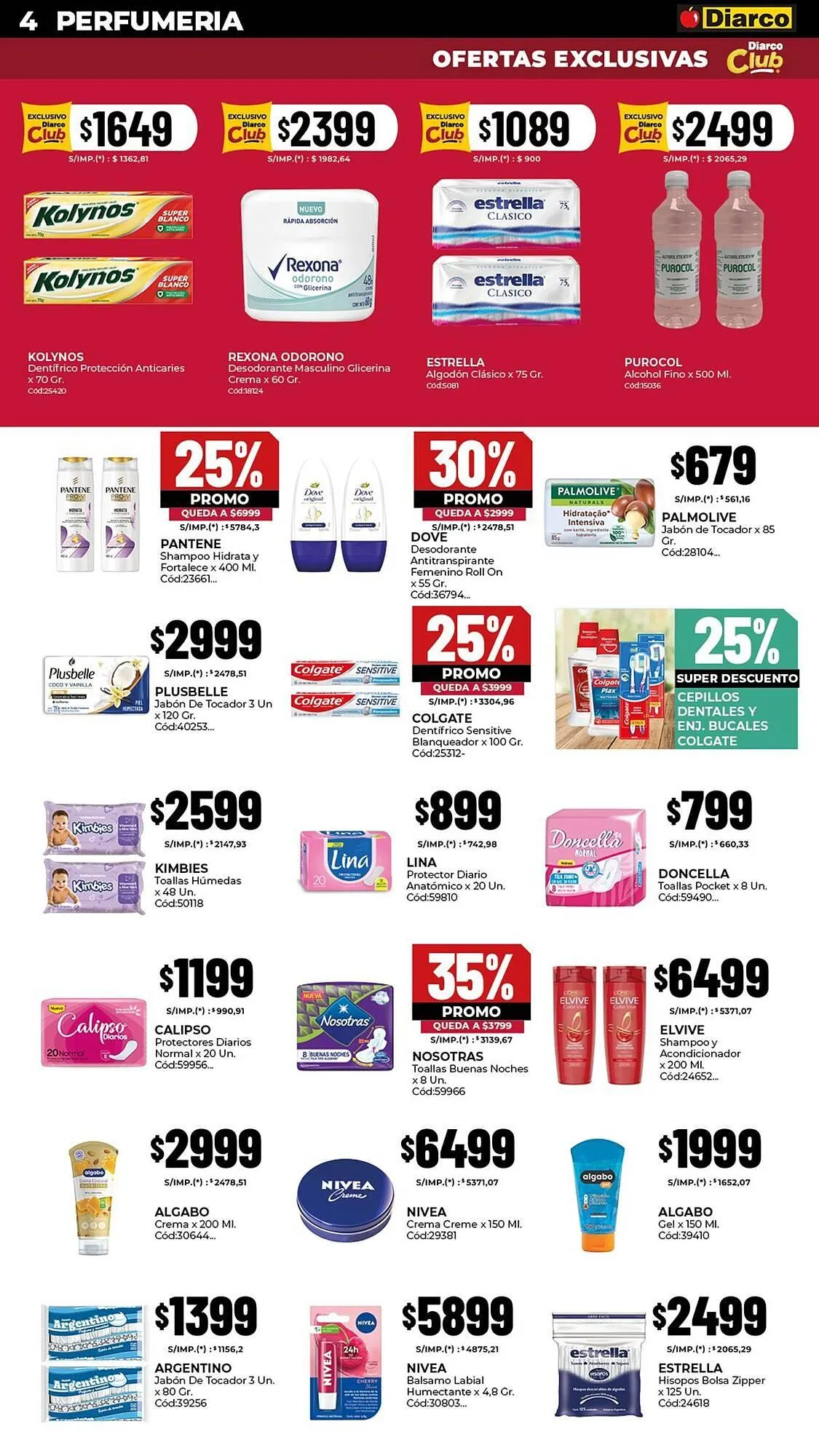 Ofertas de Catálogo Diarco 4 de mayo al 8 de mayo 2026 - Página 4 del catálogo