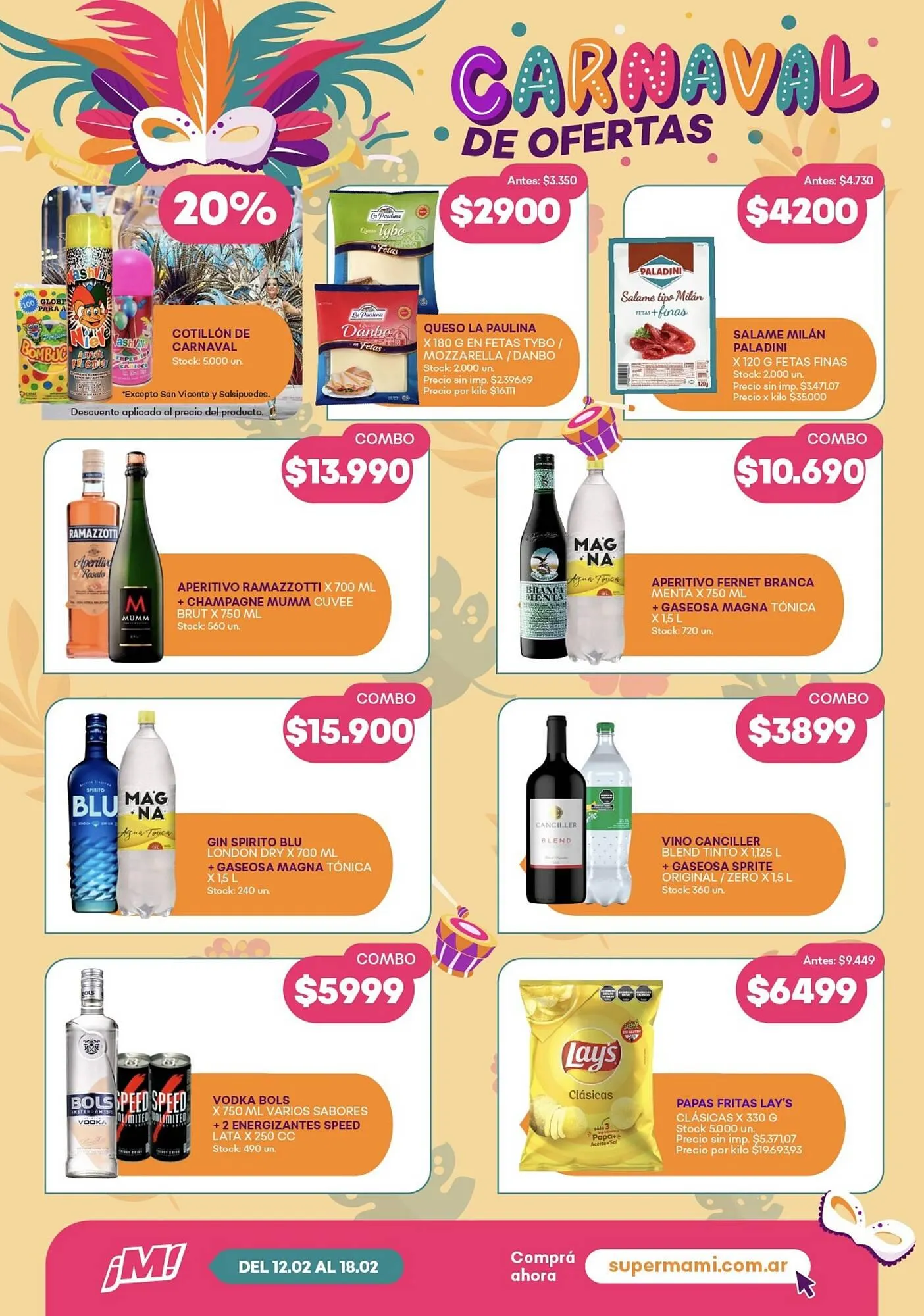 Ofertas de Catálogo Super MAMI 11 de febrero al 18 de febrero 2026 - Página 12 del catálogo