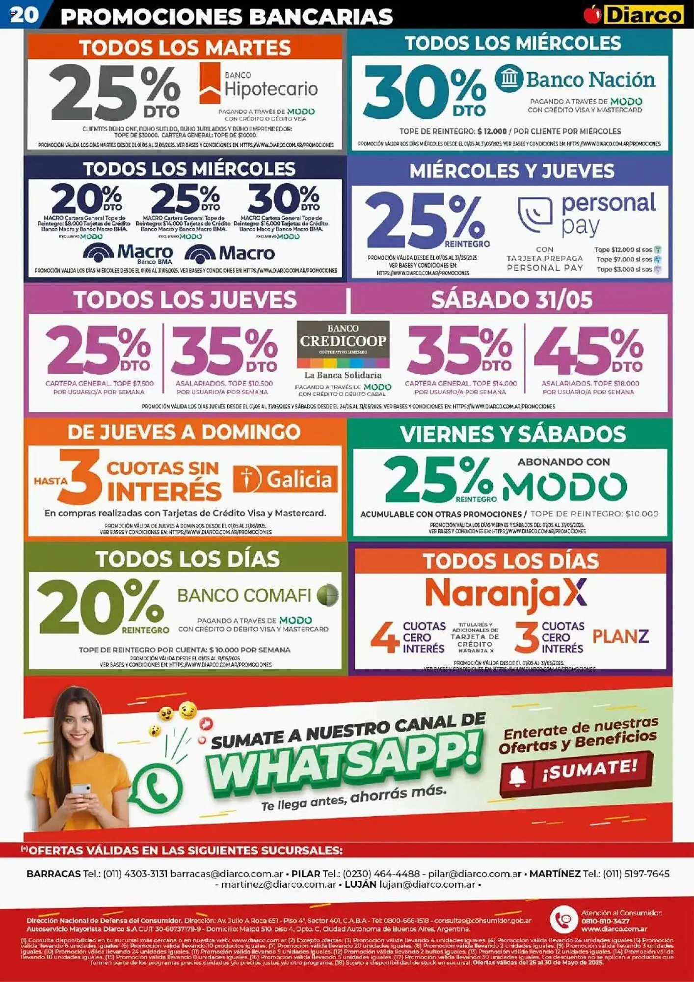 Ofertas de Catálogo Diarco 26 de mayo al 31 de mayo 2025 - Página 40 del catálogo