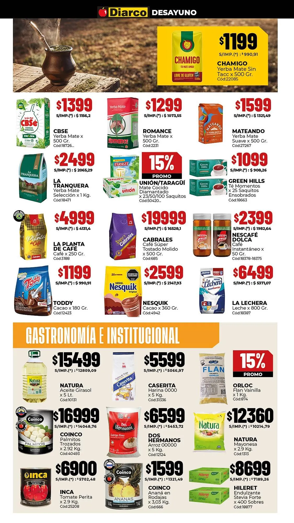 Ofertas de Catálogo Diarco 29 de diciembre al 2 de enero 2026 - Página 4 del catálogo