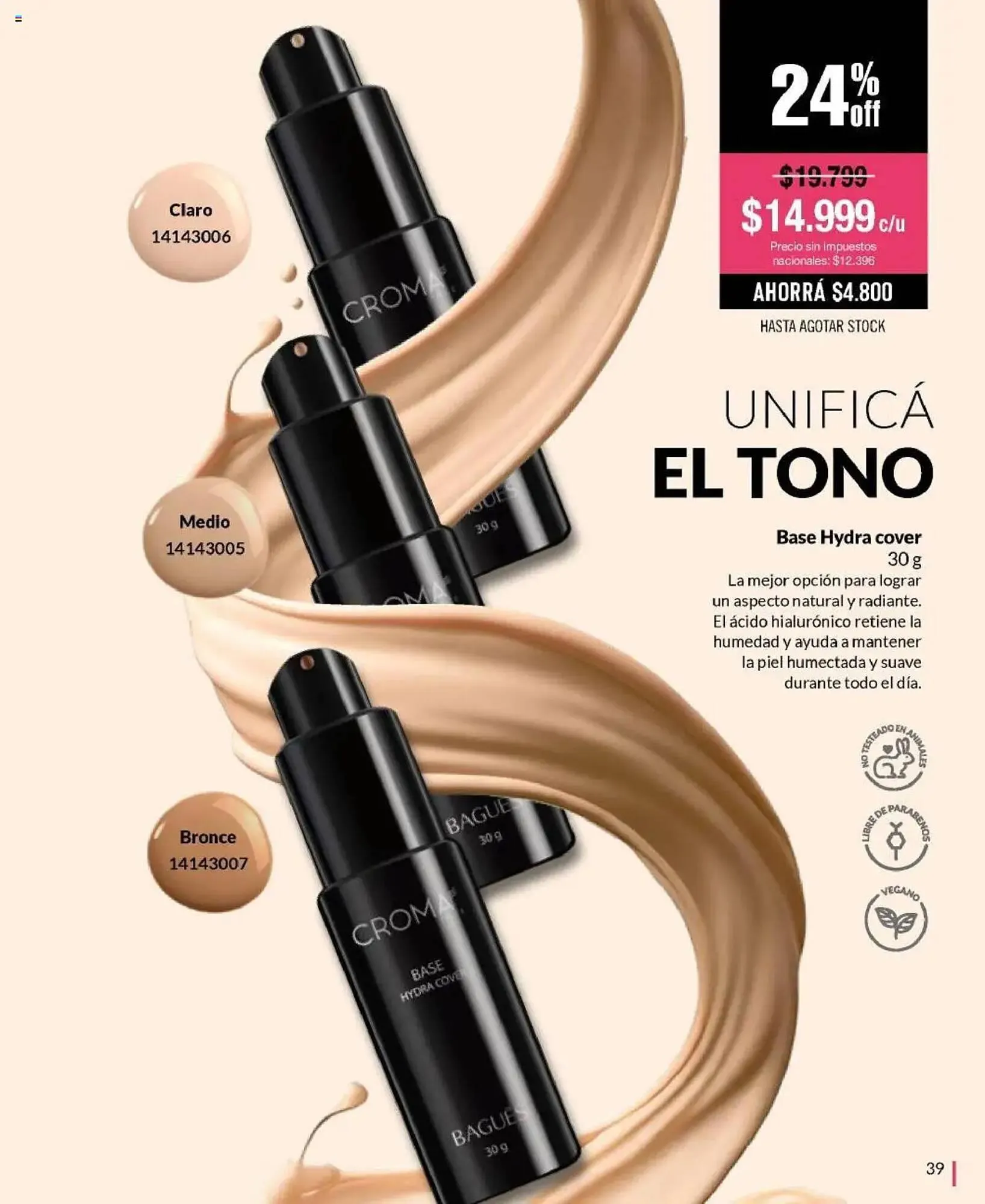 Ofertas de Catálogo Bagués 22 de septiembre al 18 de octubre 2025 - Página 39 del catálogo