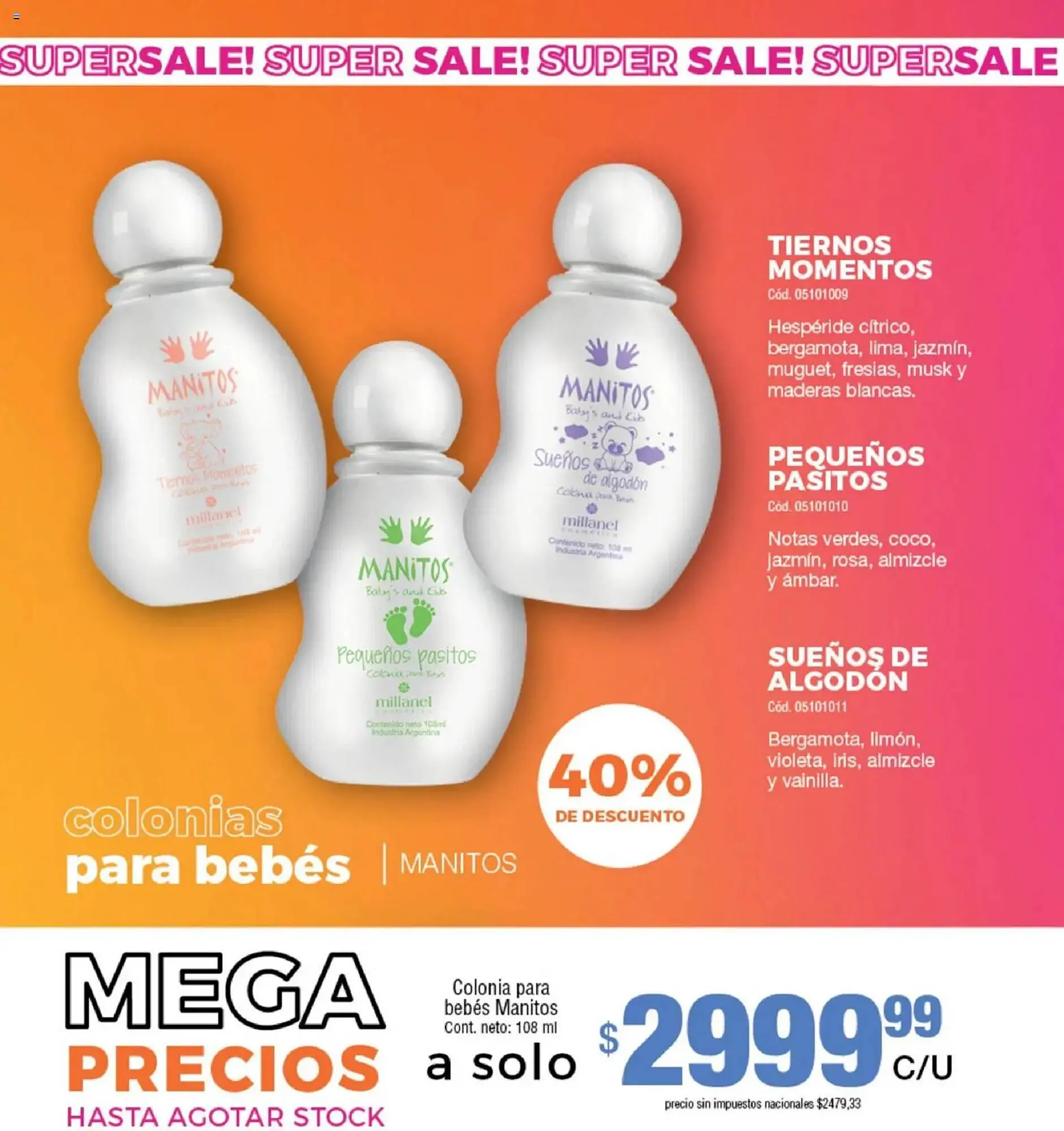 Ofertas de Catálogo Millanel Cosmética 2 de febrero al 2 de marzo 2026 - Página 110 del catálogo