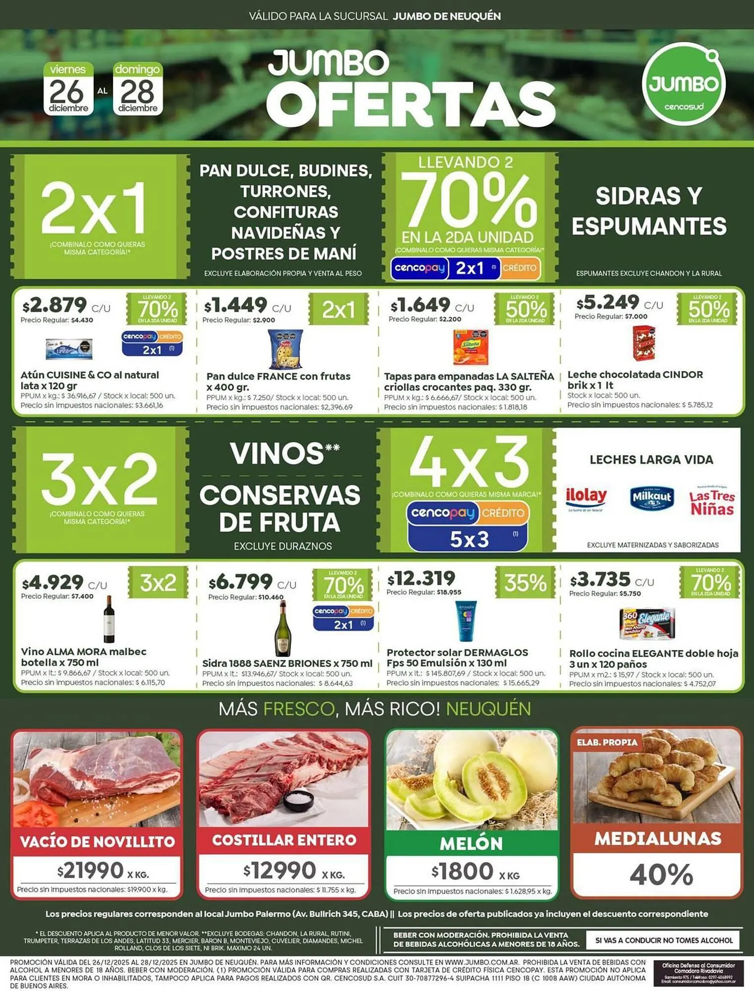 Ofertas de Catálogo Jumbo 26 de diciembre al 28 de diciembre 2025 - Página 1 del catálogo