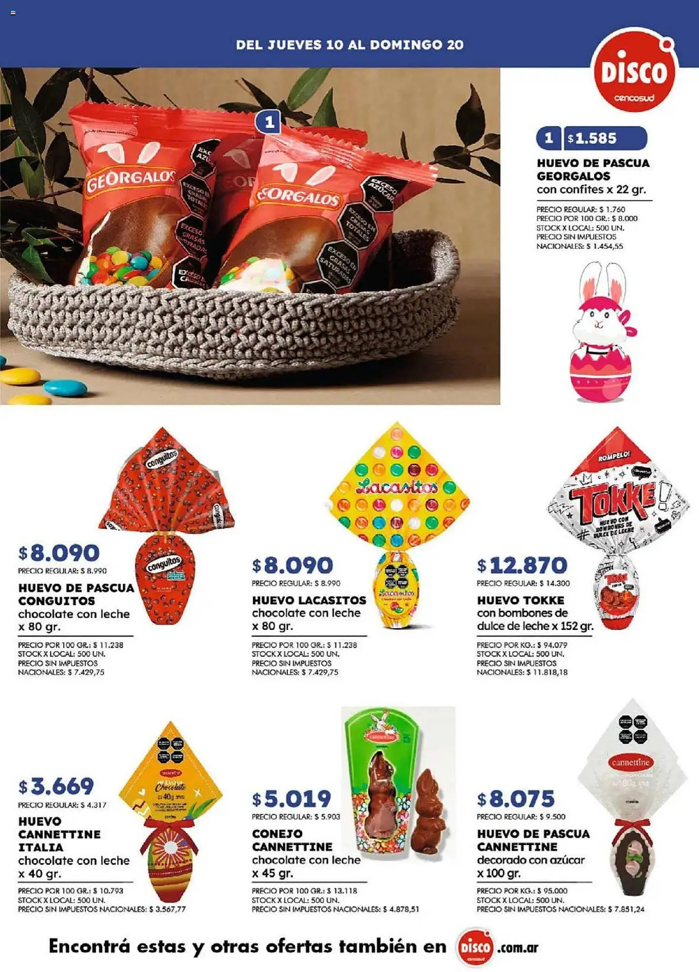 Ofertas de Catálogo Disco 10 de abril al 20 de abril 2025 - Página 8 del catálogo