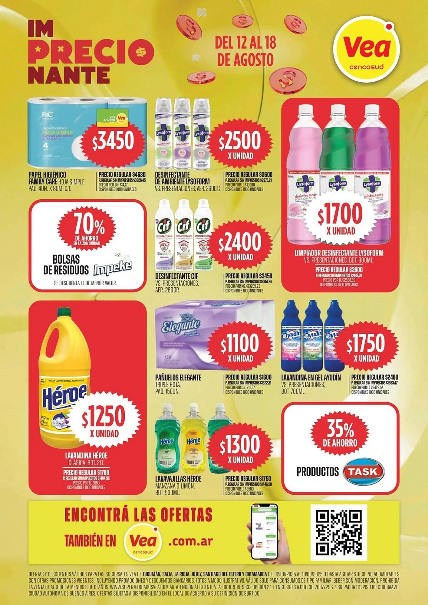 Ofertas de Catálogo Supermercados Vea 12 de agosto al 18 de agosto 2025 - Página 7 del catálogo