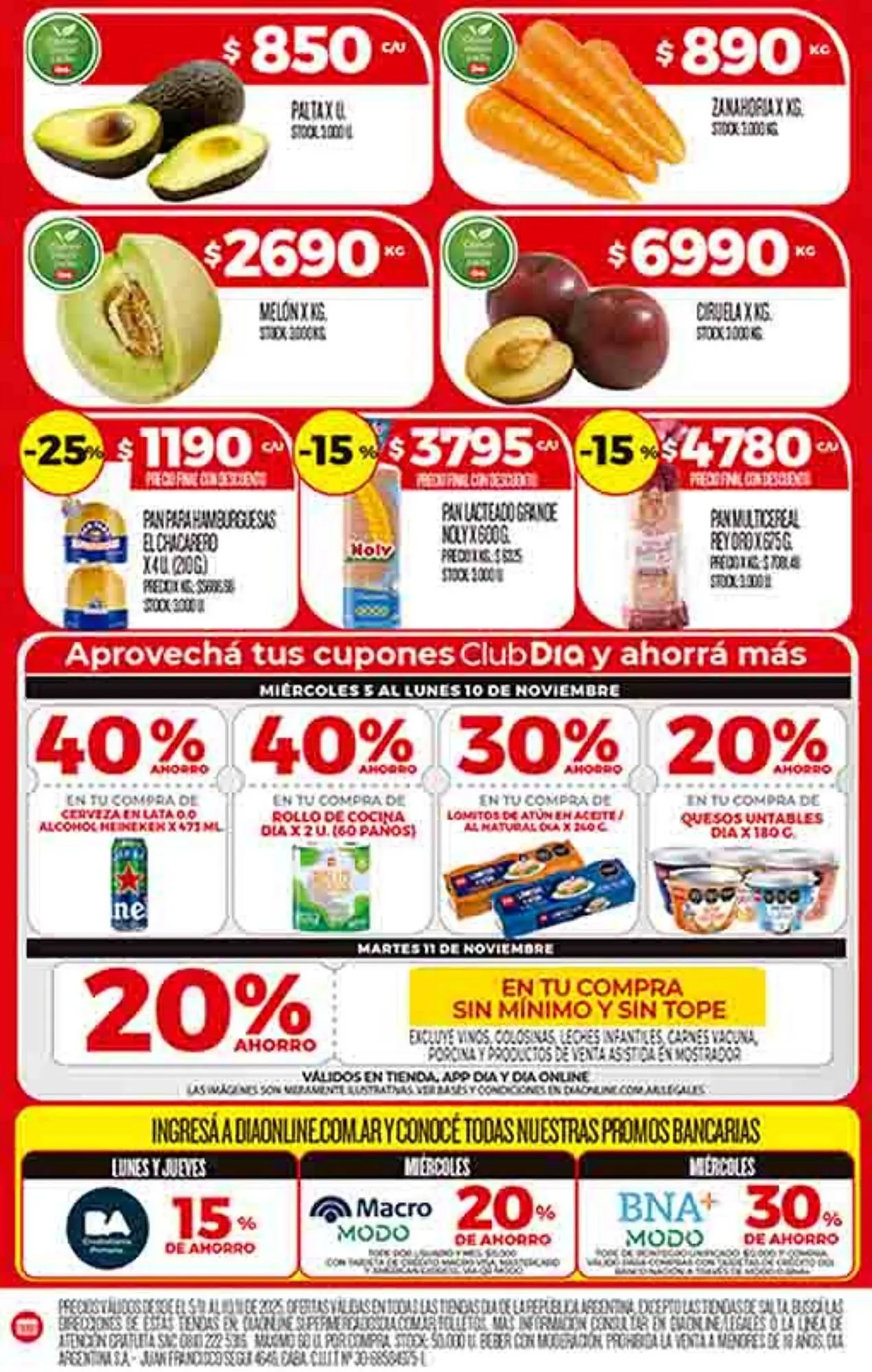 Ofertas de Folleto Supermercados DIA 4 de noviembre al 10 de noviembre 2025 - Página 4 del catálogo