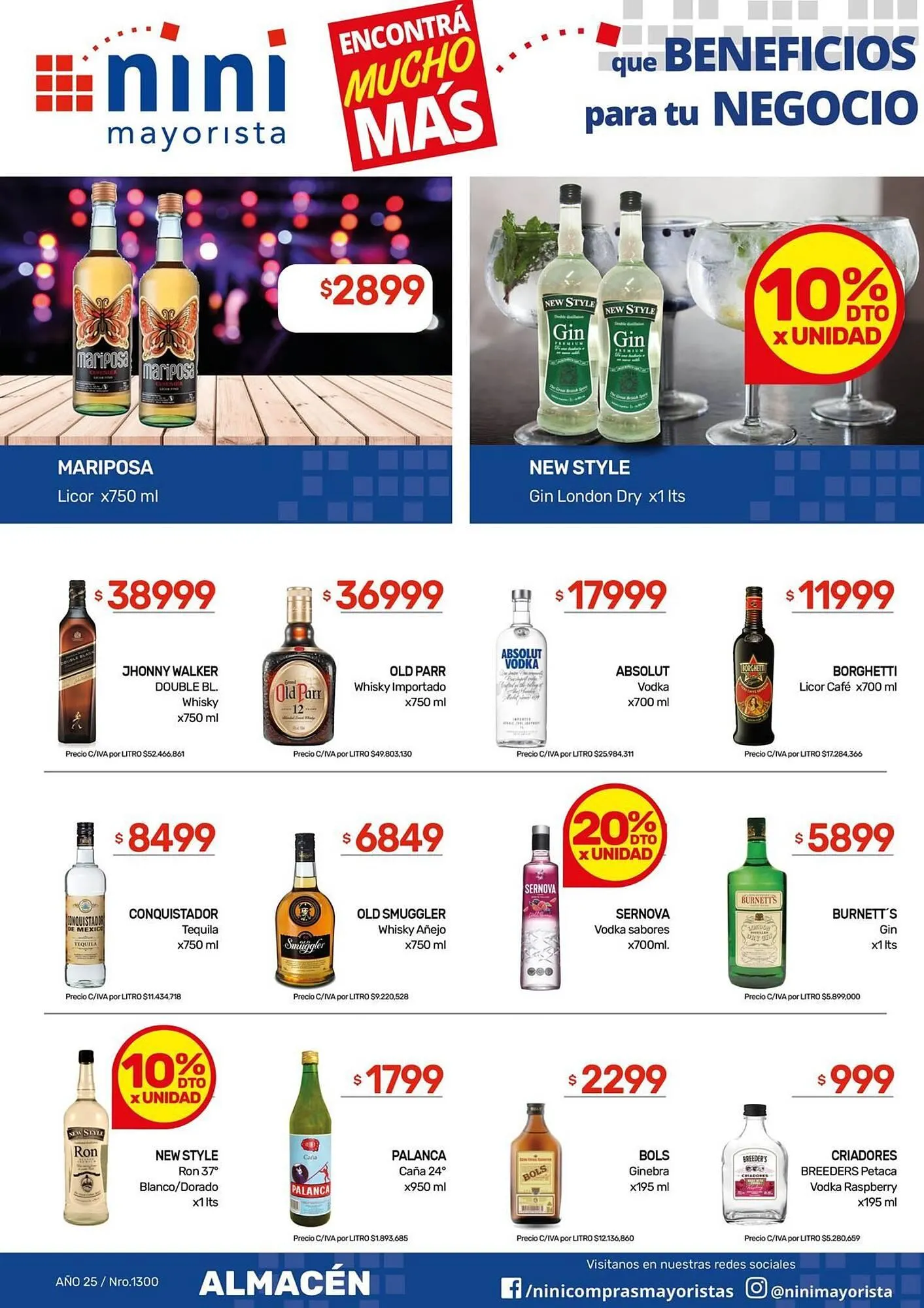 Ofertas de Catálogo Nini Mayorista 24 de marzo al 30 de marzo 2025 - Página 31 del catálogo