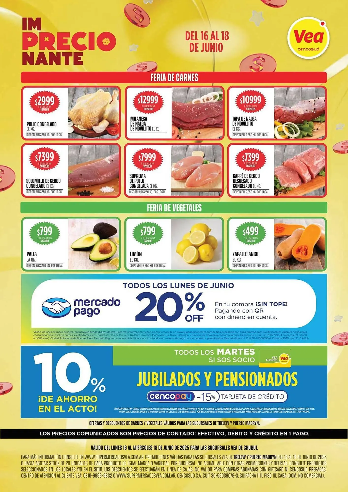 Ofertas de Catálogo Supermercados Vea 16 de junio al 18 de julio 2025 - Página 1 del catálogo