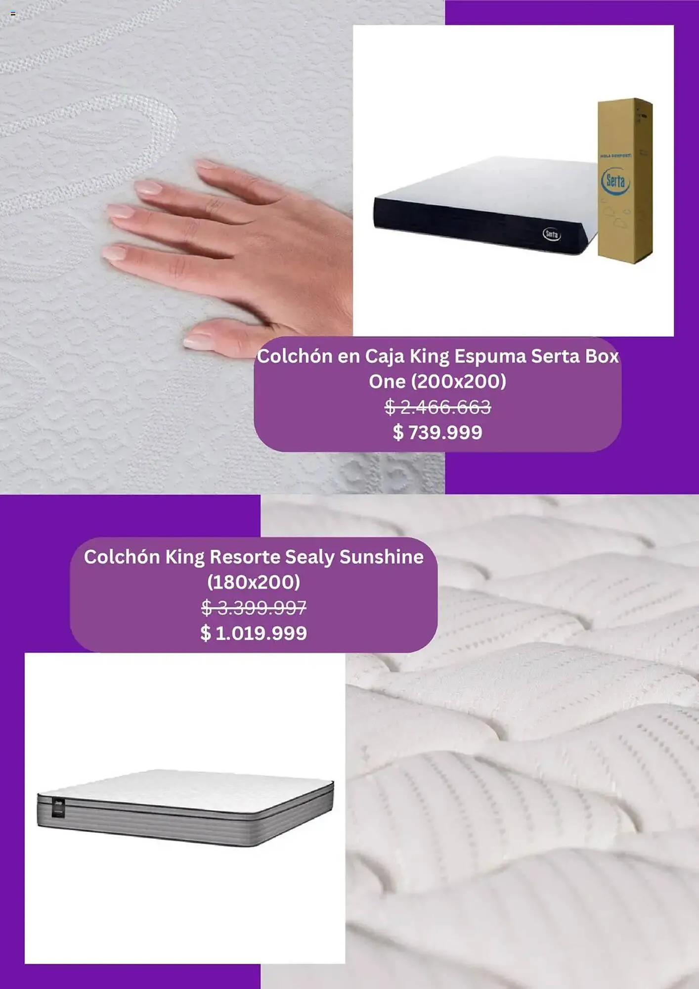 Ofertas de Catálogo Sommier Center 23 de mayo al 30 de junio 2025 - Página 7 del catálogo