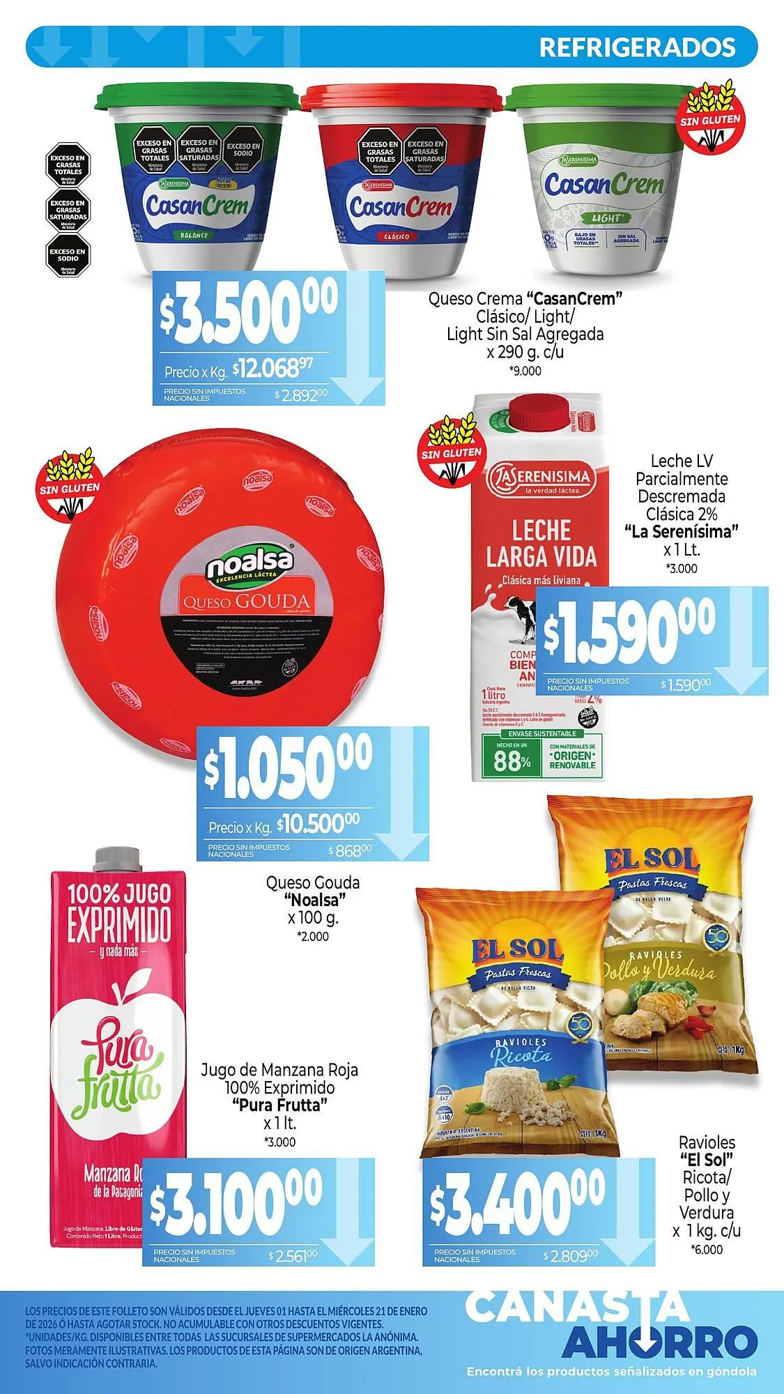 Ofertas de Catálogo La Anonima 8 de enero al 21 de enero 2026 - Página 6 del catálogo