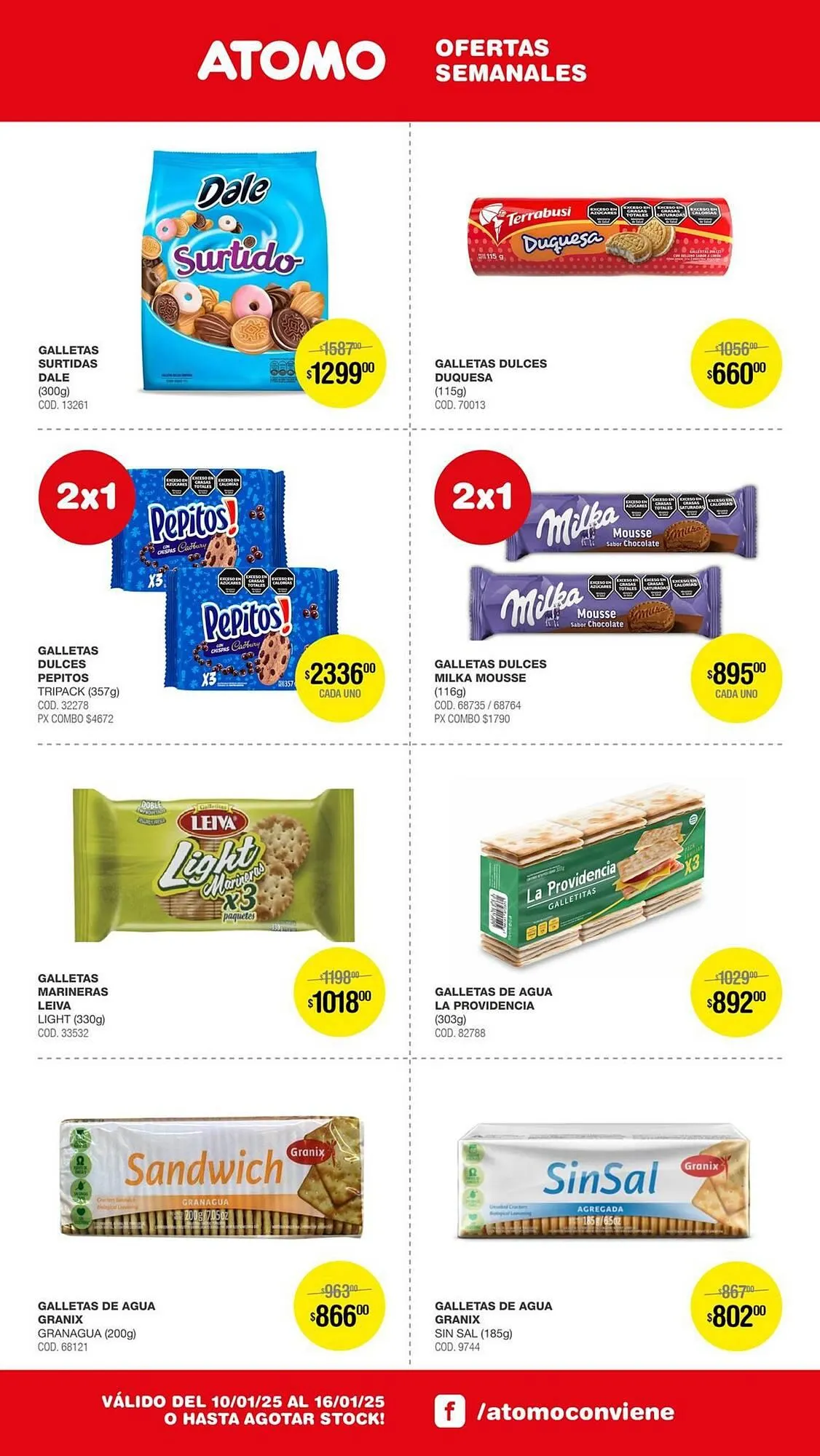 Ofertas de Catálogo Atomo Conviene 10 de enero al 16 de enero 2025 - Página 13 del catálogo