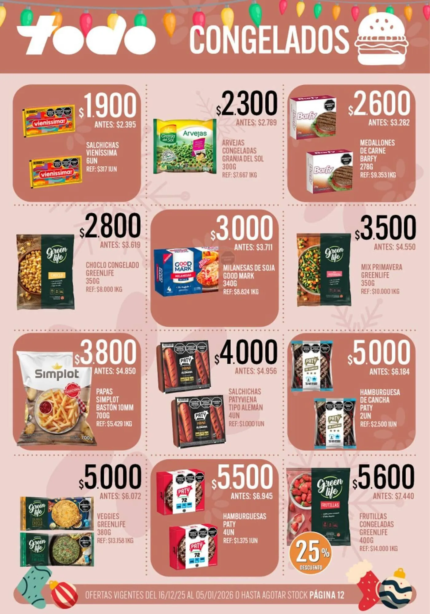 Ofertas de Catálogo Supermercados Todo 16 de diciembre al 5 de enero 2026 - Página 12 del catálogo