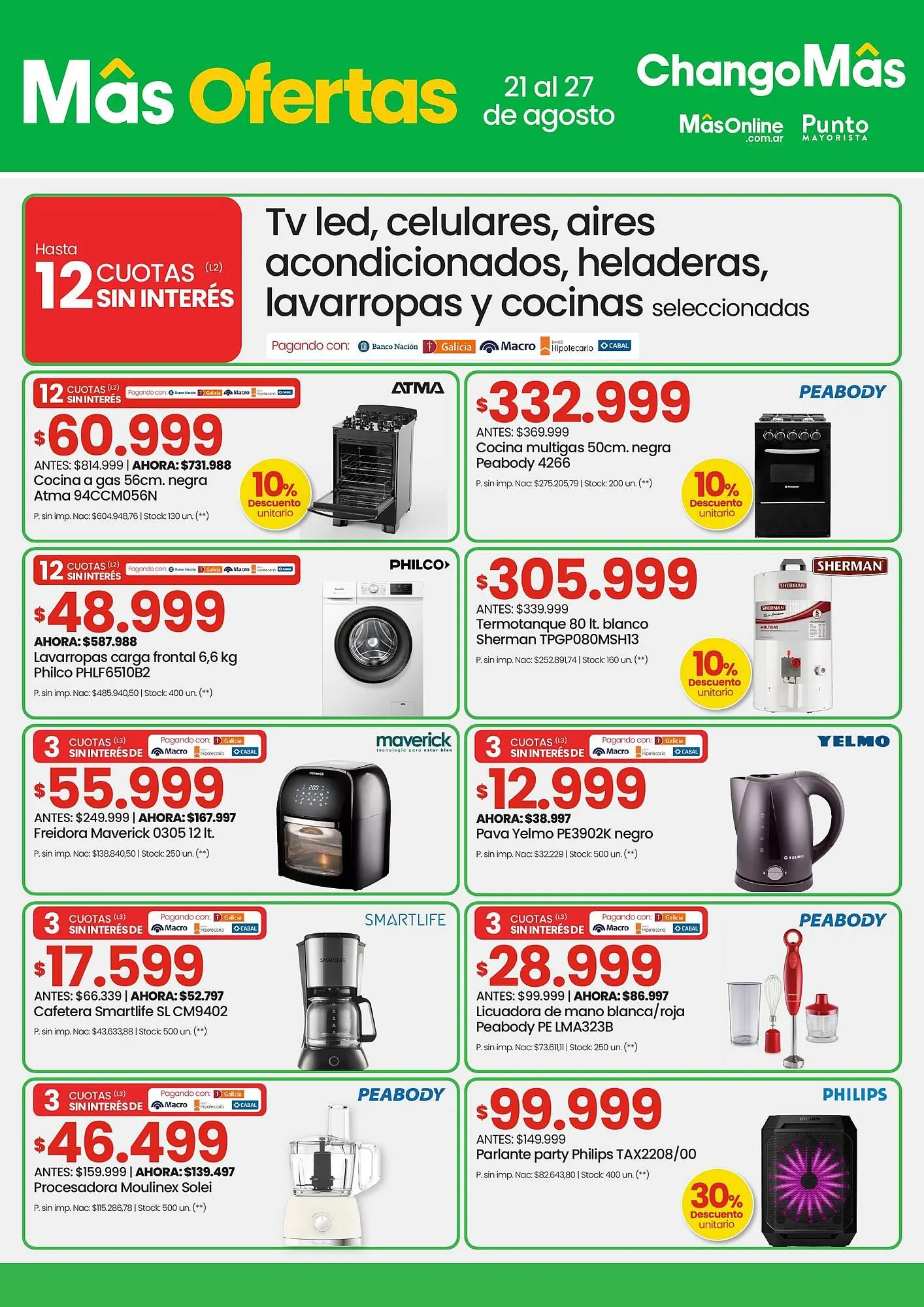 Ofertas de Catálogo Changomas 21 de agosto al 27 de agosto 2025 - Página 7 del catálogo