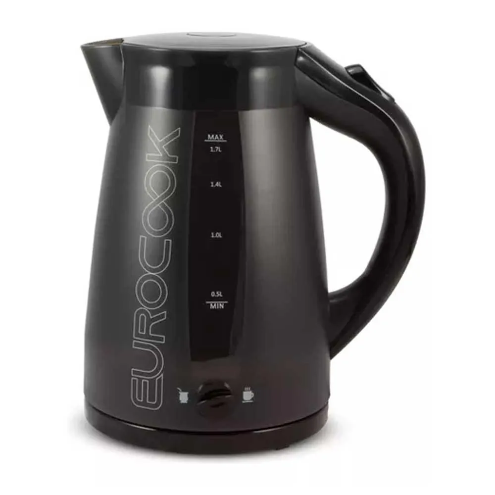 Pava Eléctrica EC-KEP17MI 1,7 Lt. Negro