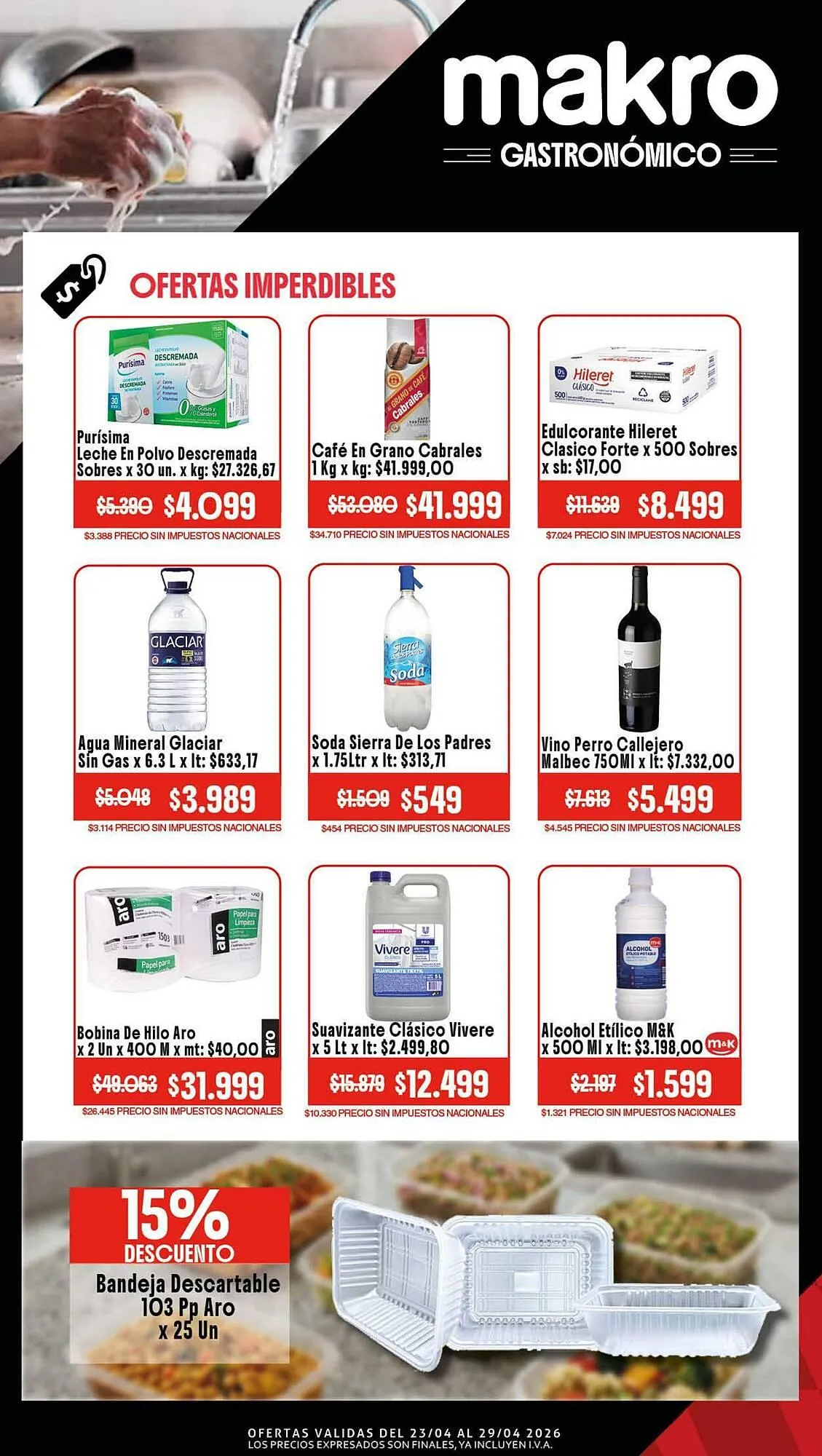 Ofertas de Catálogo Makro 23 de abril al 29 de abril 2026 - Página 4 del catálogo