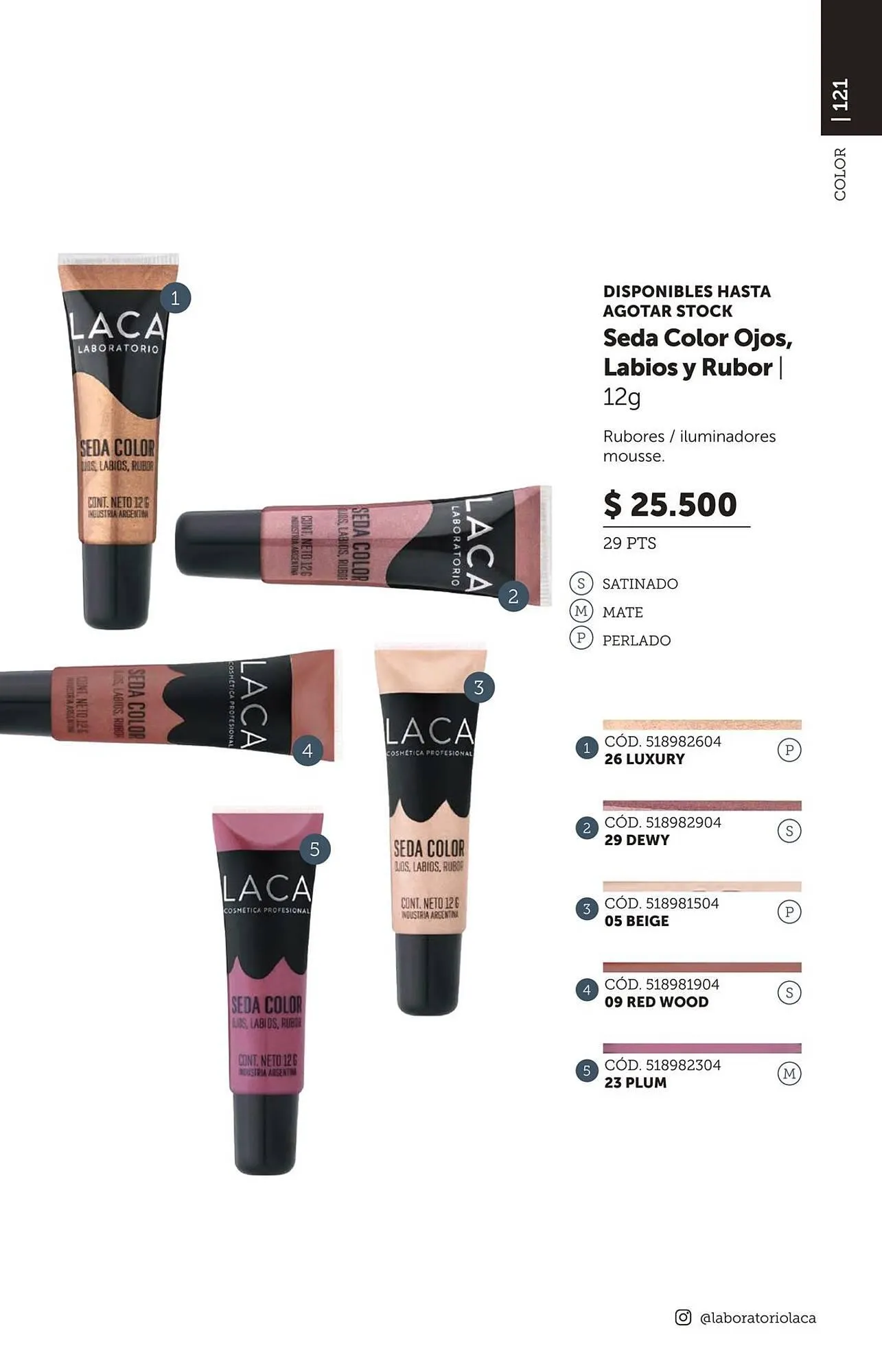 Ofertas de Catálogo Laboratorio LACA 11 de marzo al 31 de marzo 2026 - Página 121 del catálogo