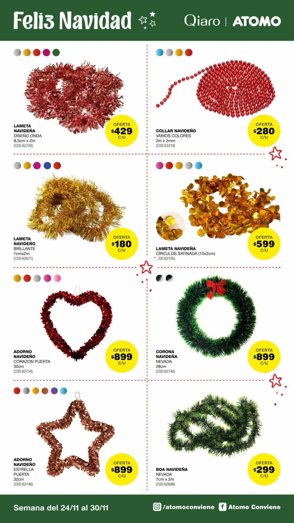 Ofertas de ATOMO Conviene 24 de noviembre al 30 de noviembre 2024 - Página 21 del catálogo