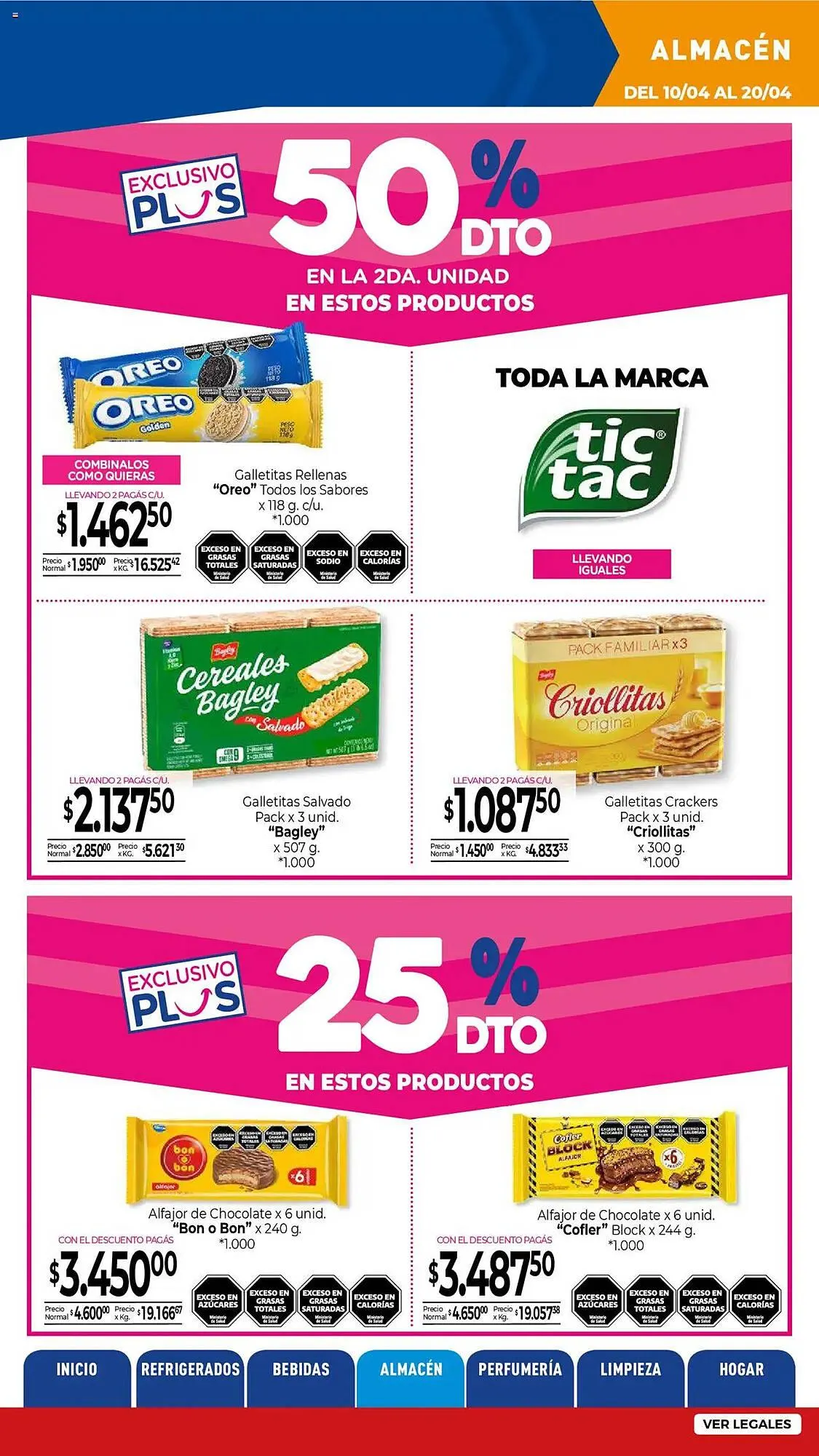Ofertas de Catálogo La Anonima 10 de abril al 20 de abril 2025 - Página 63 del catálogo