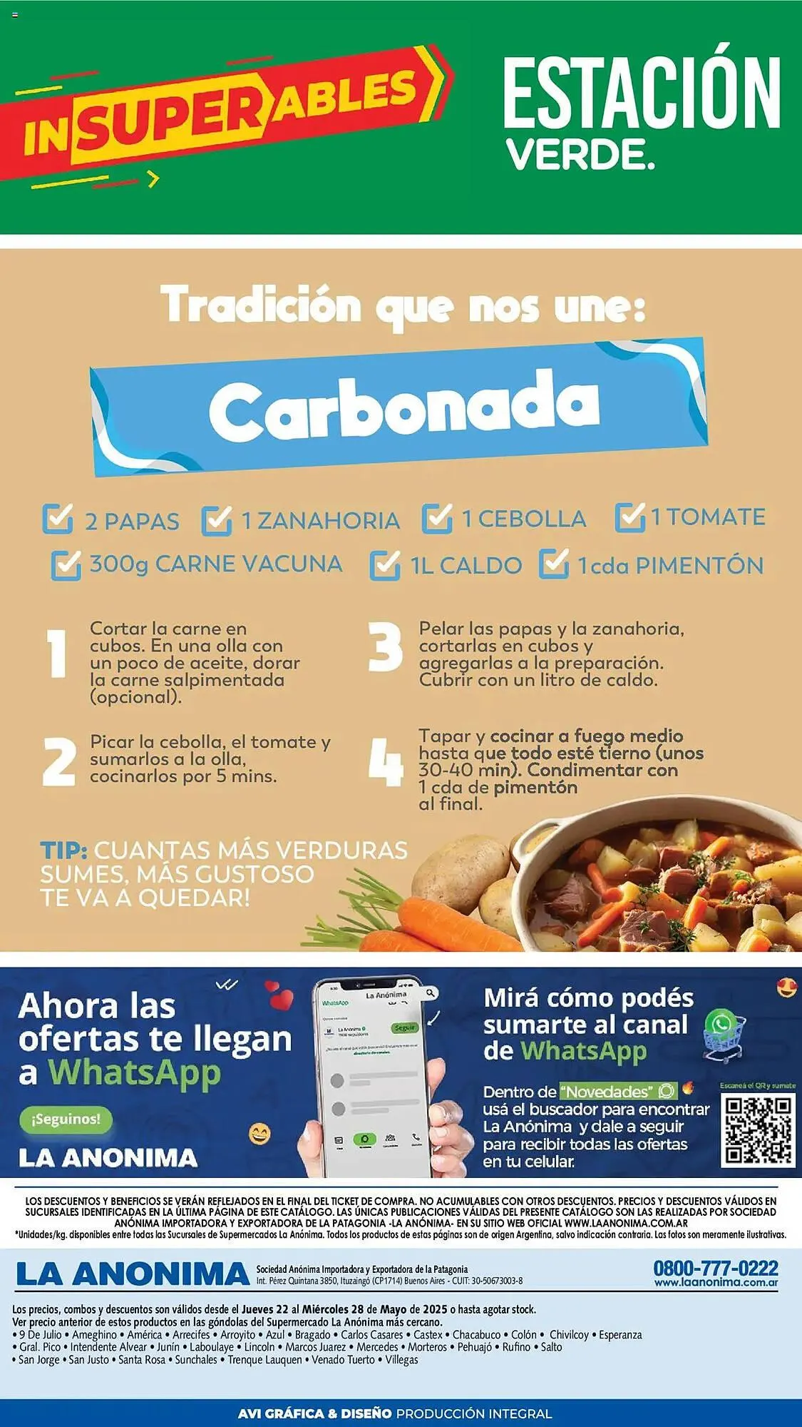 Ofertas de Catálogo La Anonima 22 de mayo al 28 de mayo 2025 - Página 6 del catálogo