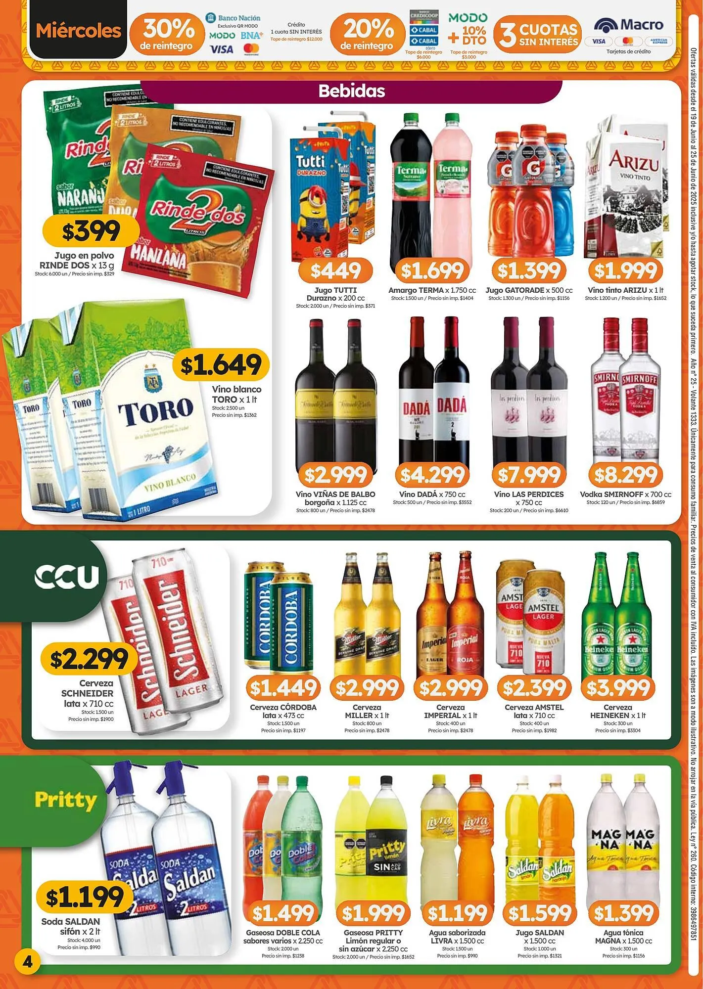 Ofertas de Catálogo Cordiez 19 de junio al 25 de junio 2025 - Página 4 del catálogo