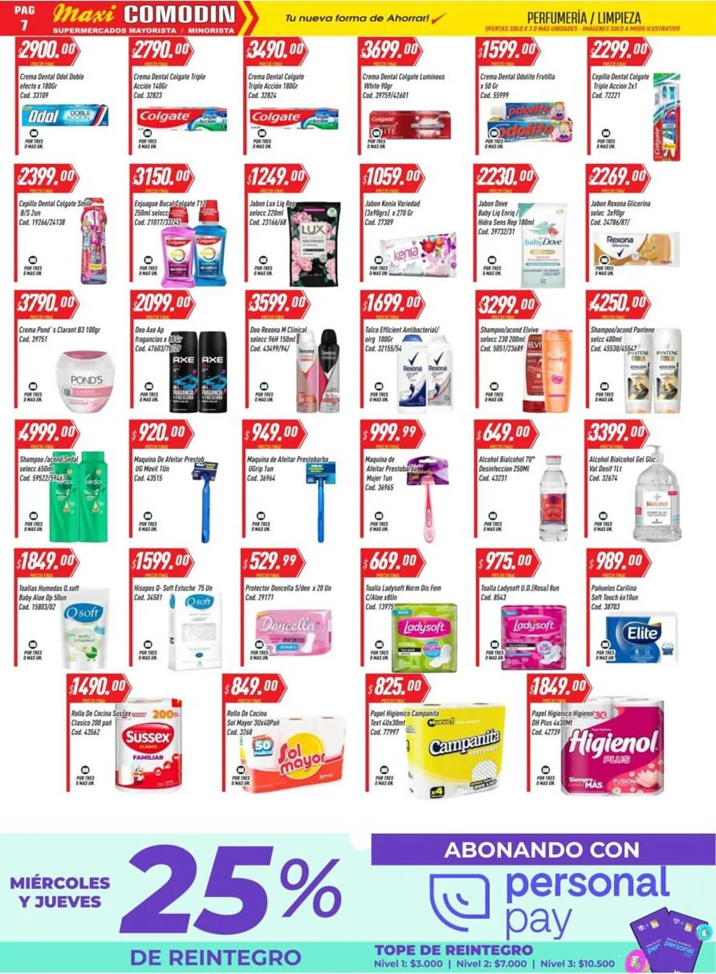 Ofertas de Catálogo Supermercados Comodin 28 de mayo al 1 de junio 2025 - Página 7 del catálogo
