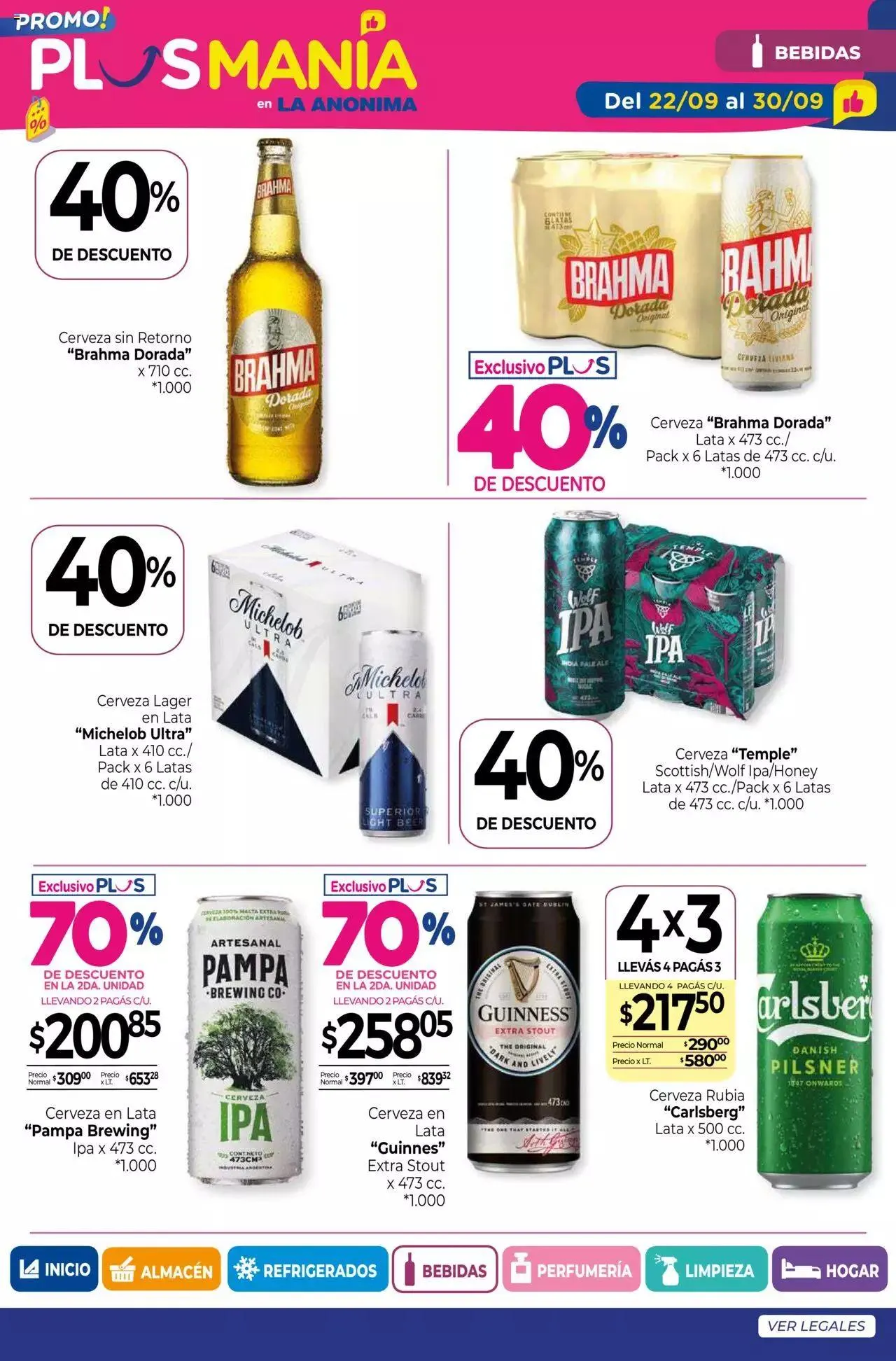 Ofertas de La Anonima - Super Ventajas - Septiembre 2022 22 de septiembre al 30 de septiembre 2023 - Página 30 del catálogo