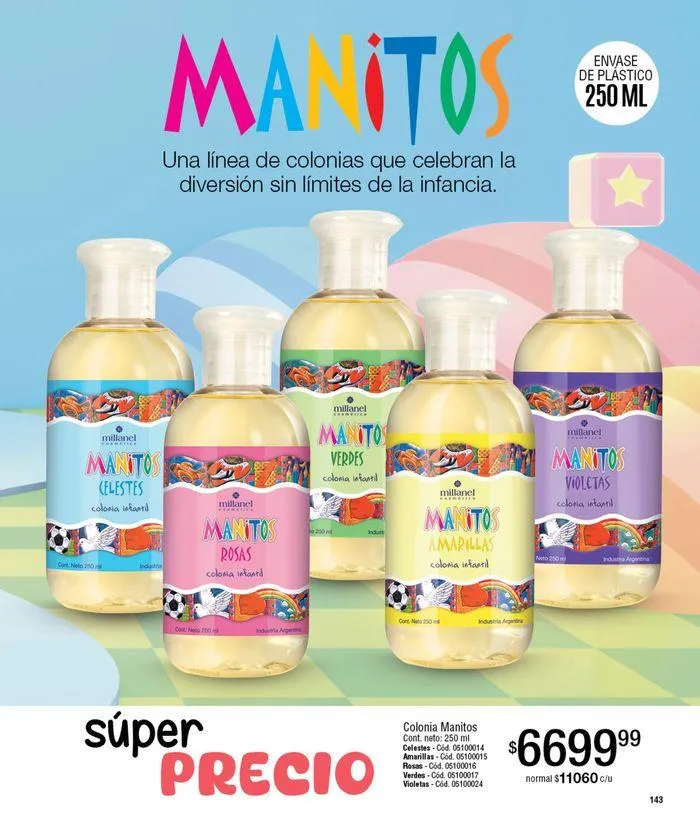 Ofertas de Catálogo Millanel Cosmética 23 de septiembre al 20 de octubre 2024 - Página 143 del catálogo